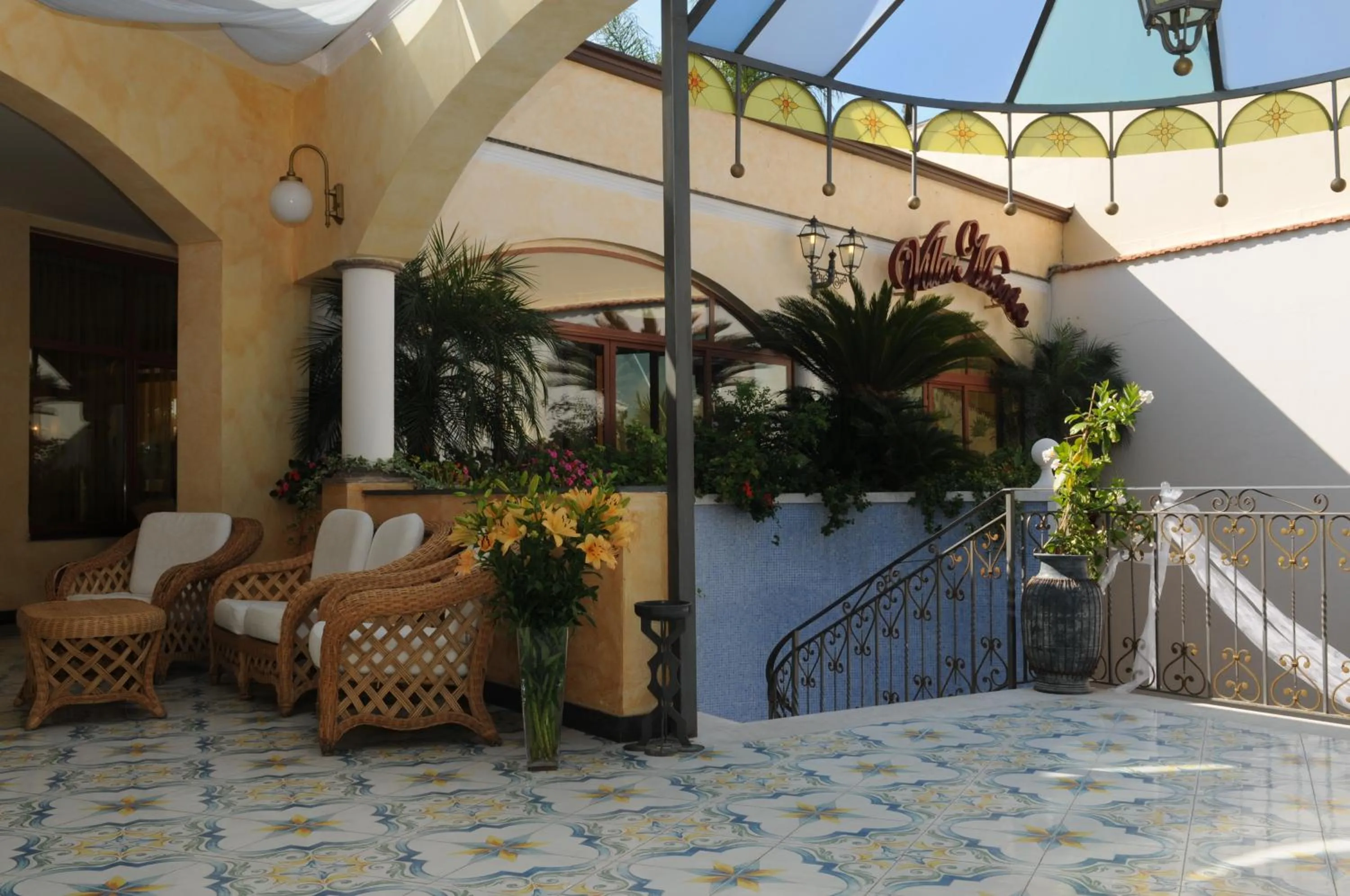 Balcony/Terrace in Hotel Ristorante La Lanterna