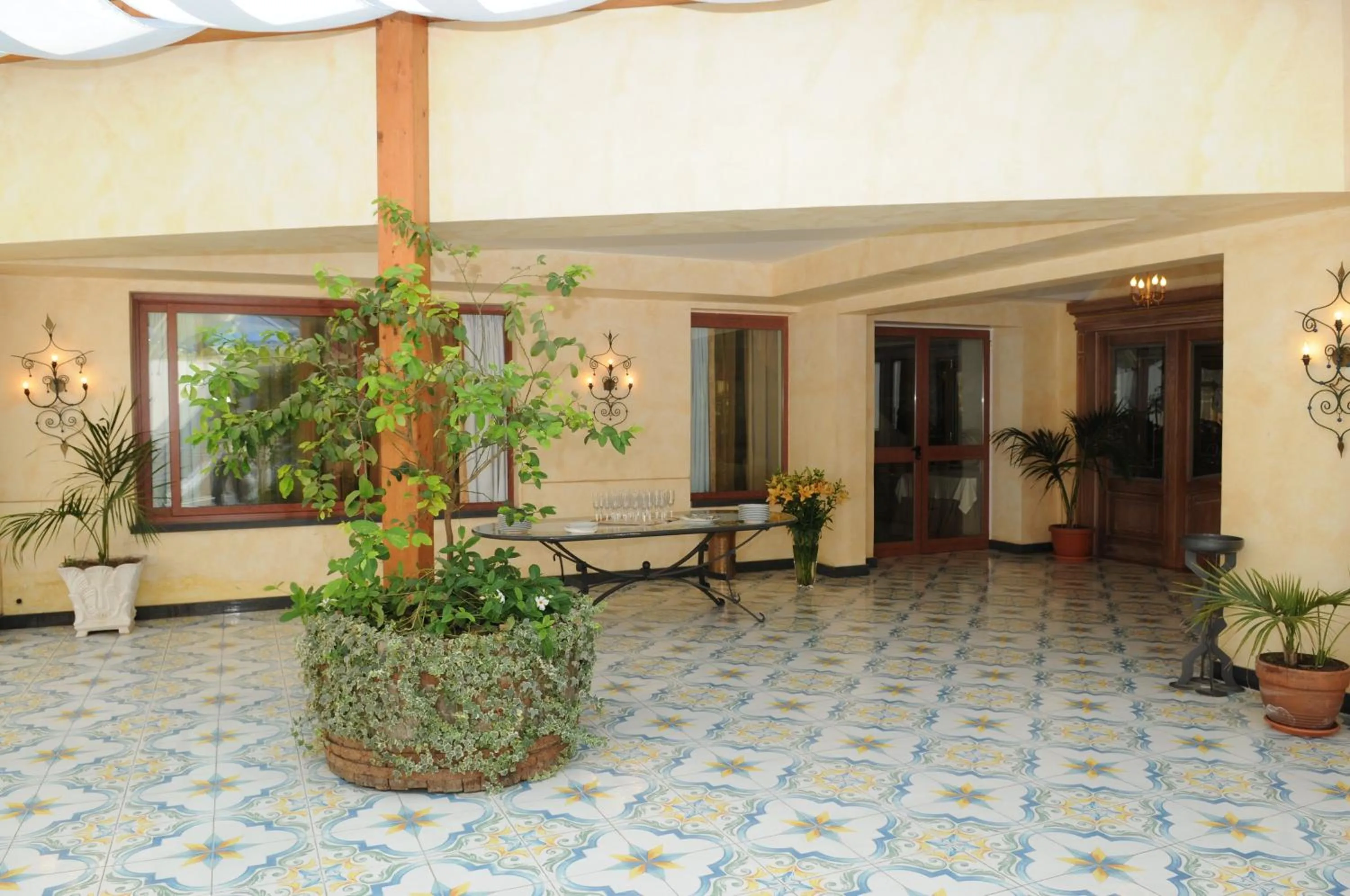 Balcony/Terrace in Hotel Ristorante La Lanterna