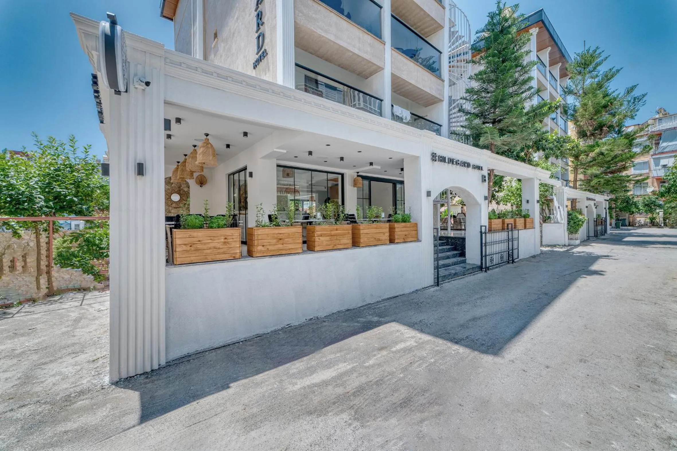 Property building in Hildegard Hotel