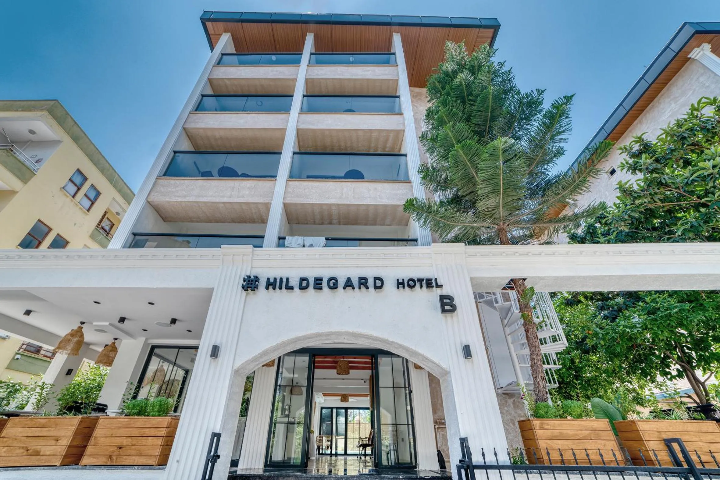 Property building in Hildegard Hotel