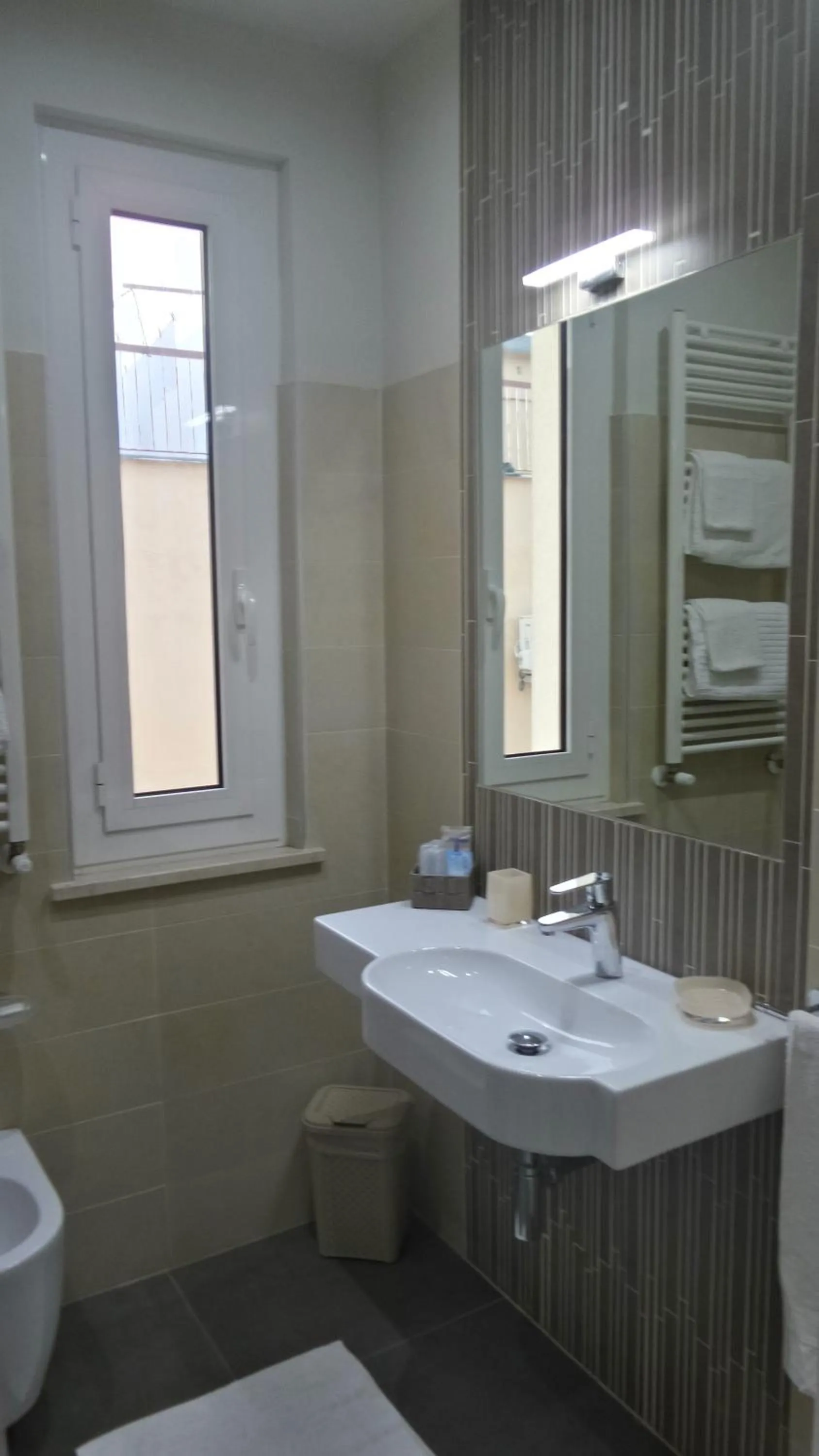 Bathroom in Hotel Bergamo