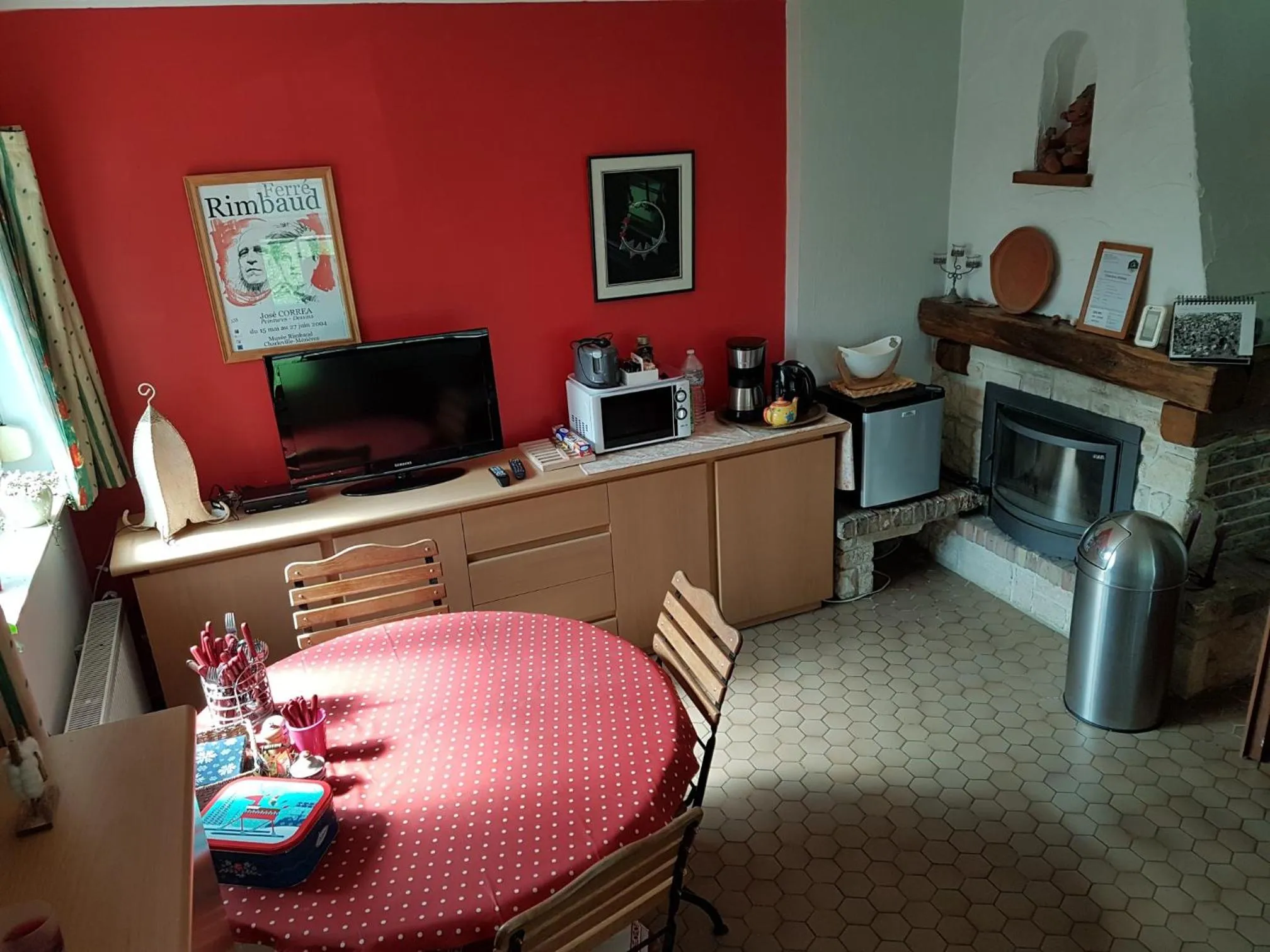 Seating area in Au Fil des Rêves