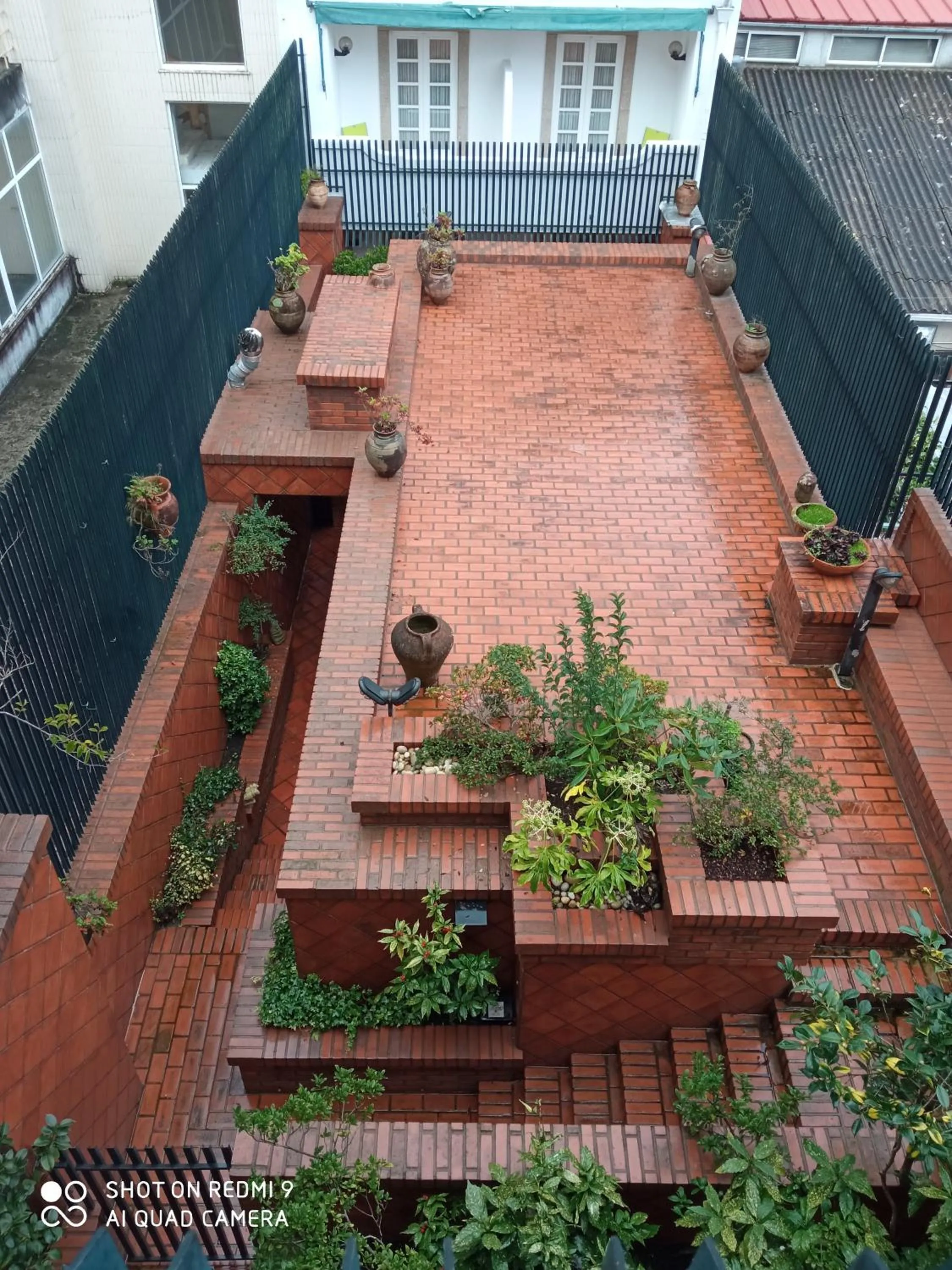 Garden view in Hotel Senhora A Branca