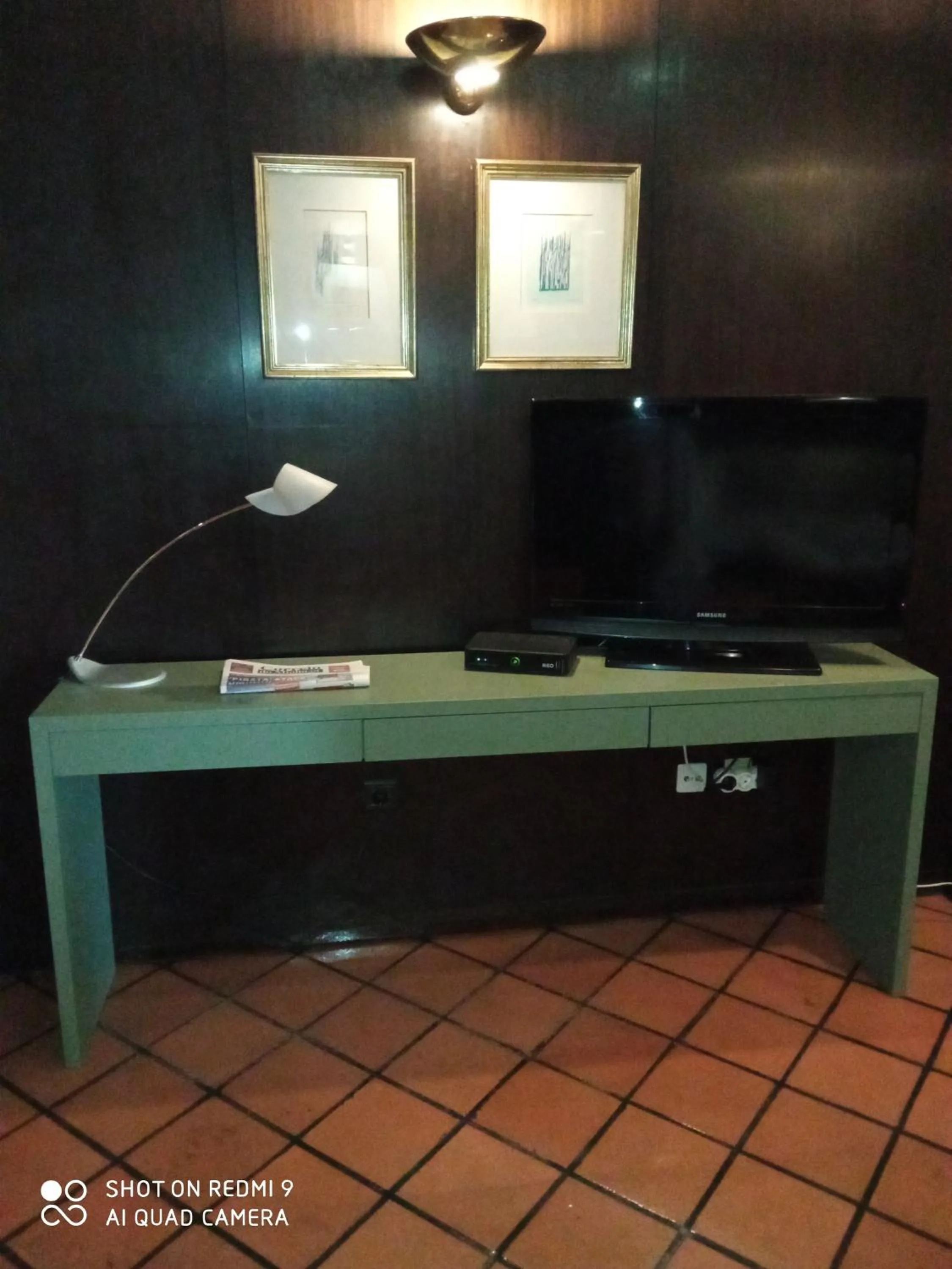 Communal lounge/ TV room in Hotel Senhora A Branca