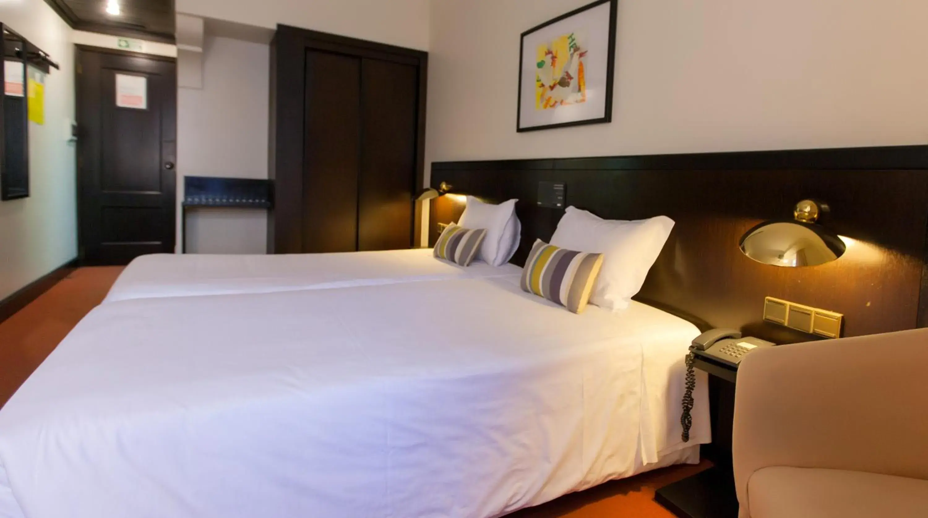 Twin Room in Hotel Senhora A Branca Twin Room in Hotel Senhora A Branca