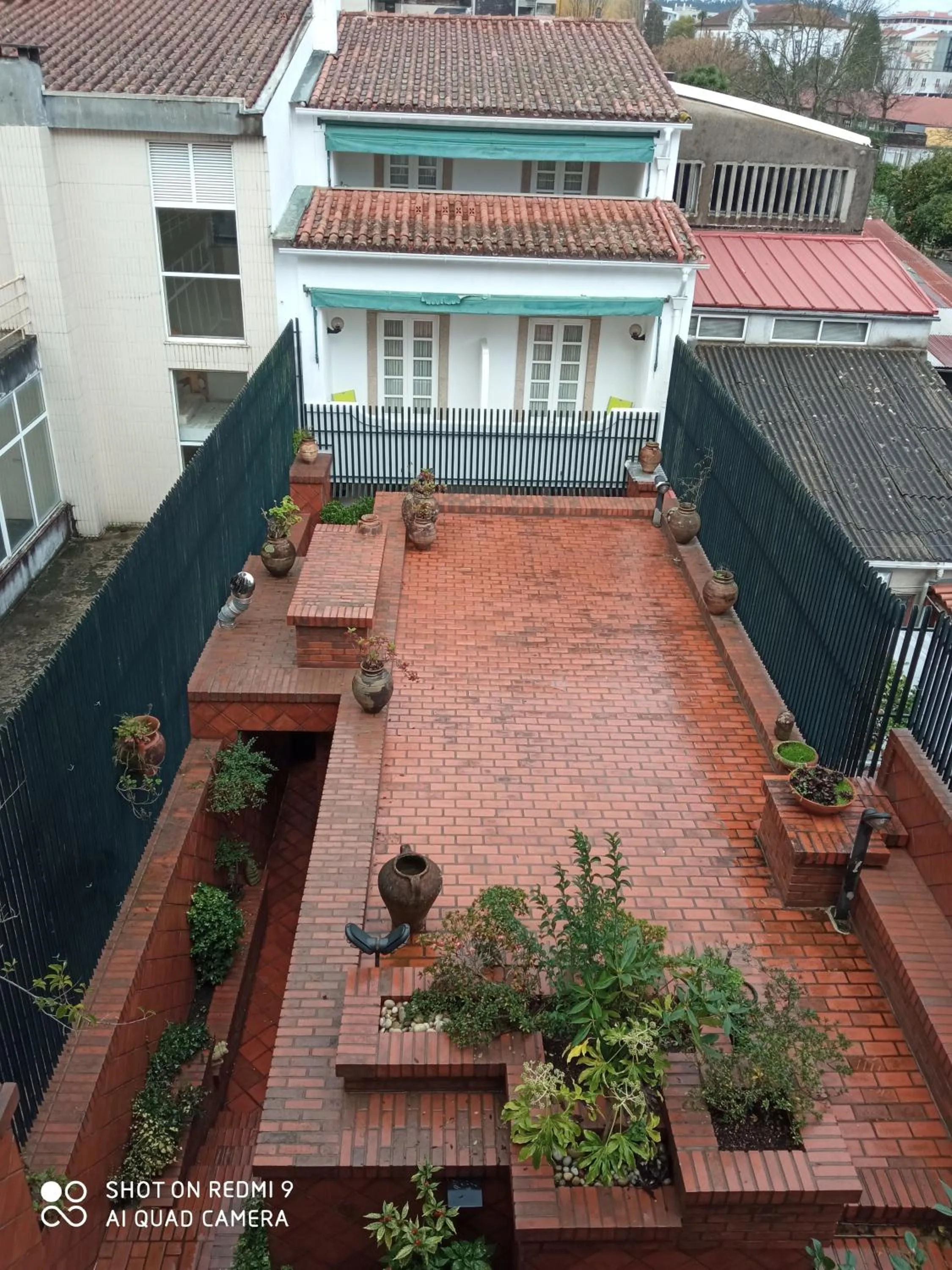 Garden view in Hotel Senhora A Branca