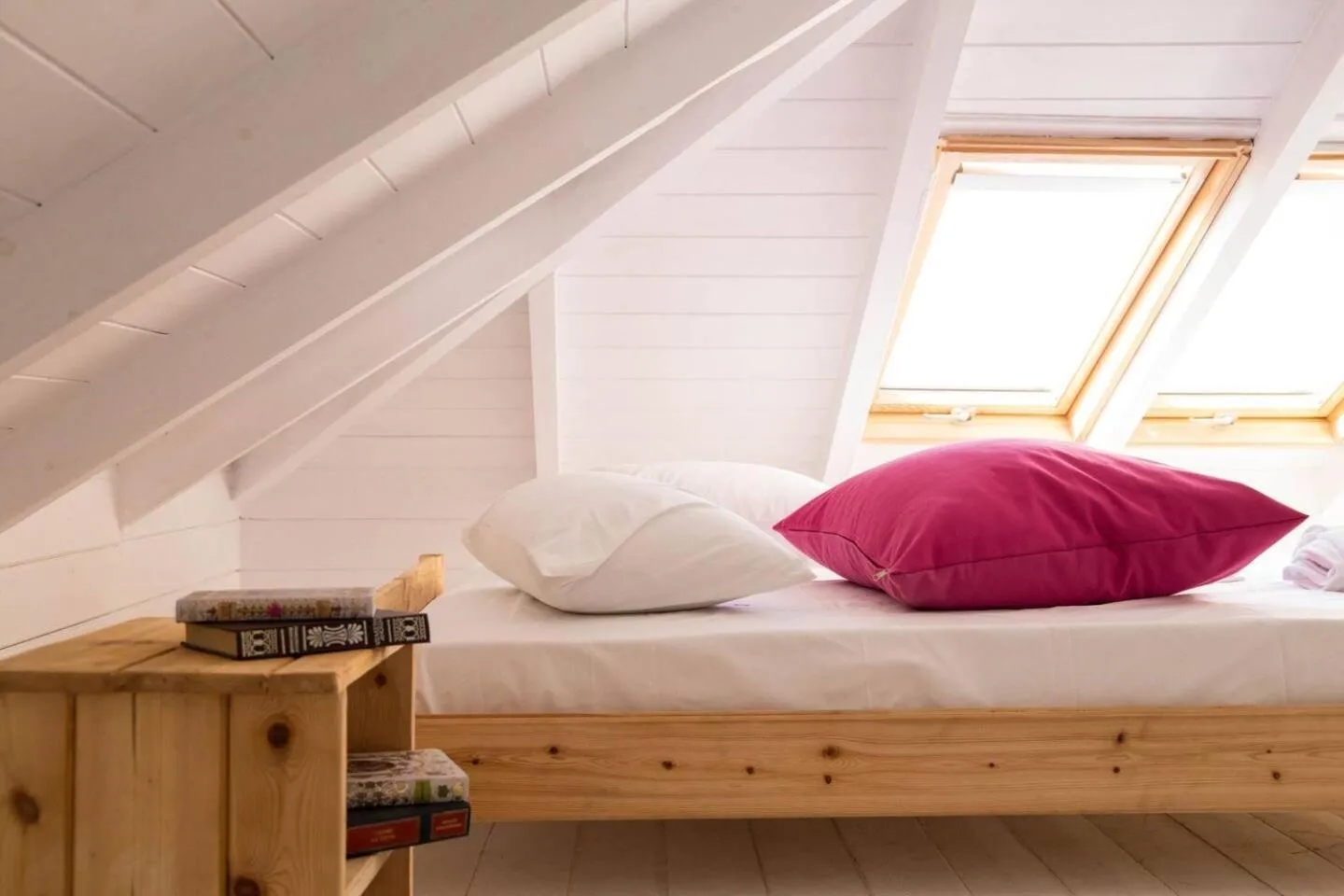 Bed in Villas Thassos