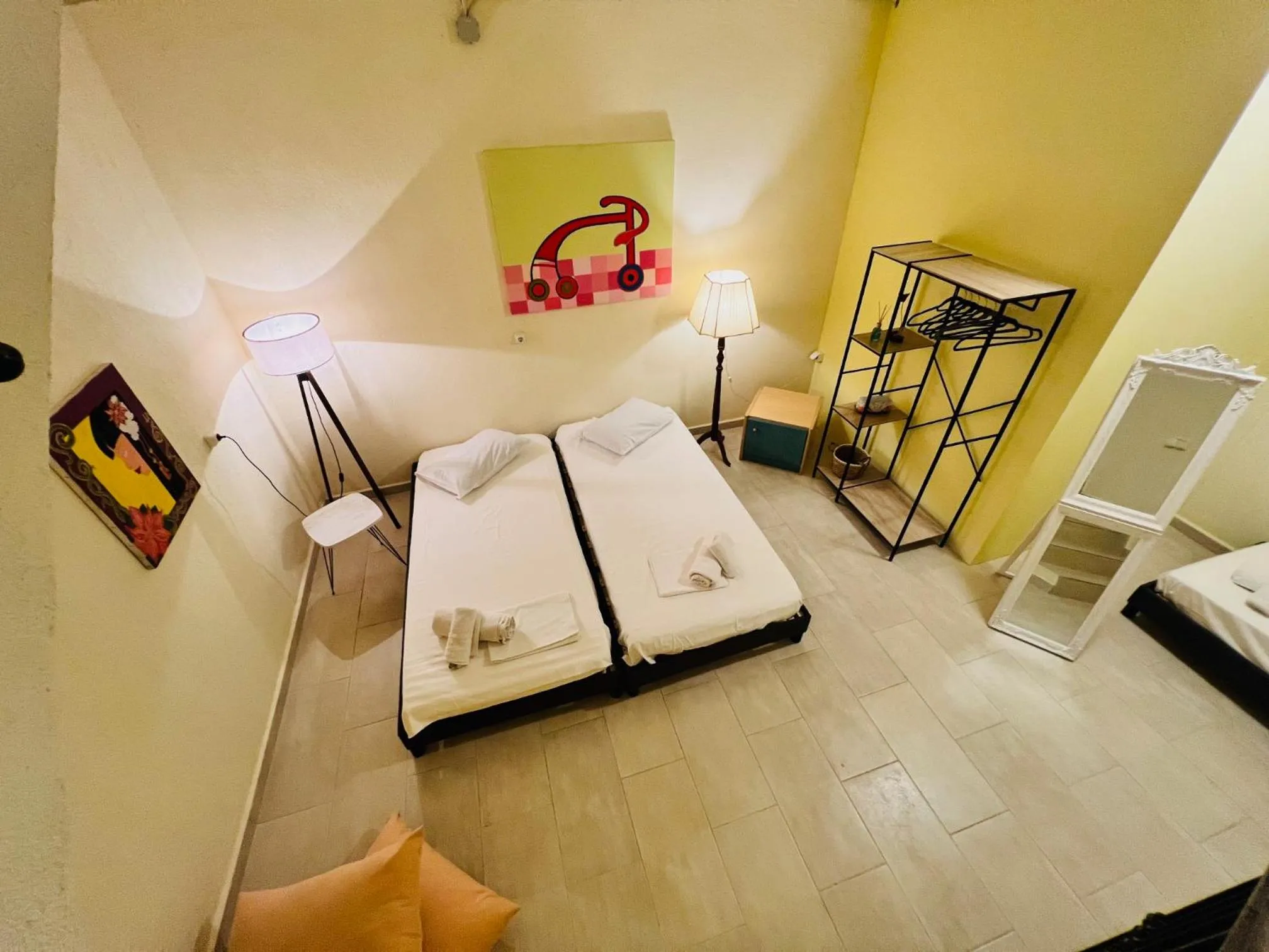 Bed in Villas Thassos