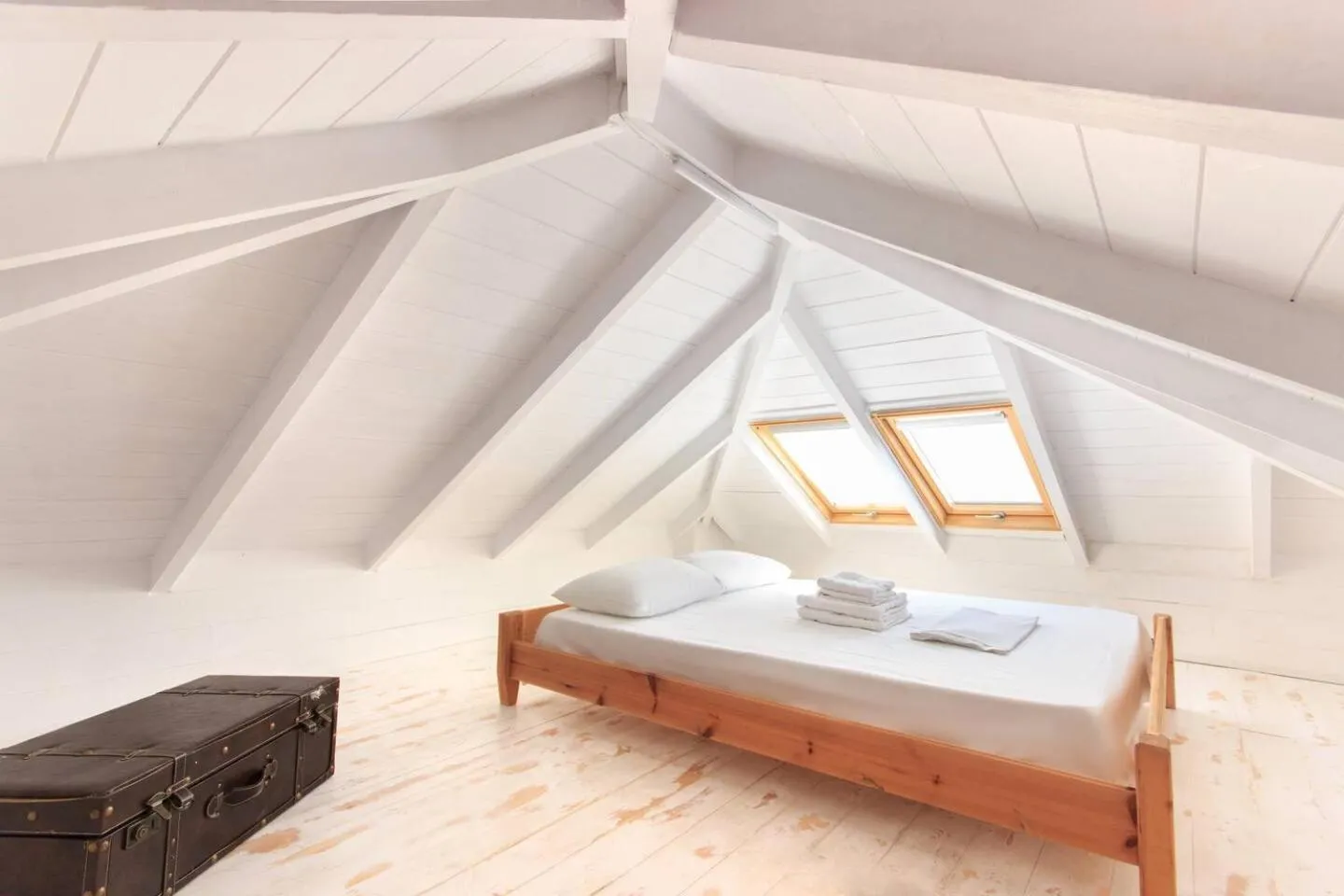 Bed in Villas Thassos