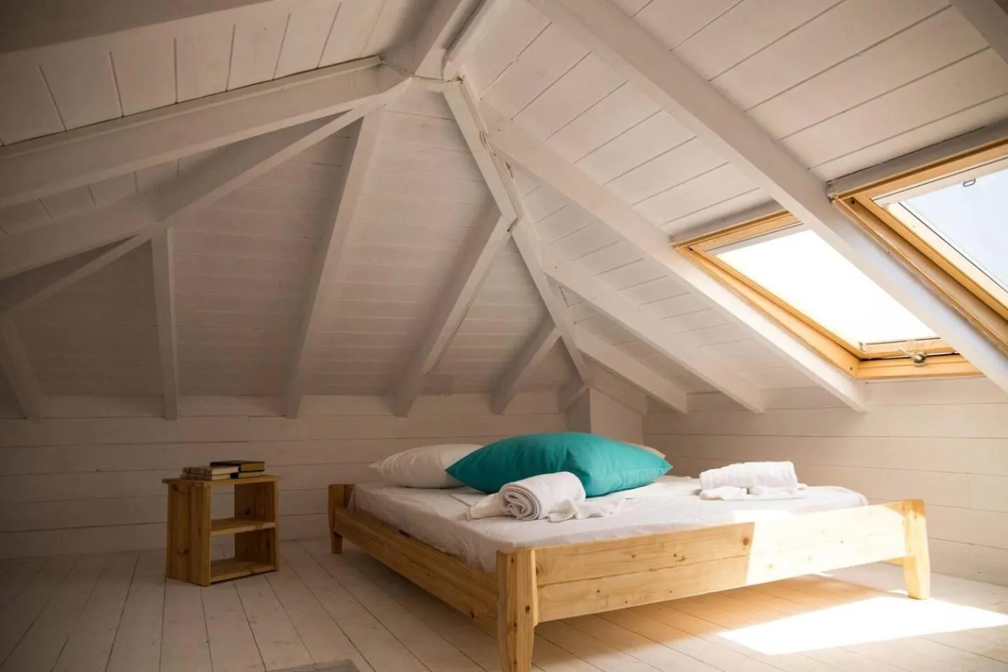 Bed in Villas Thassos