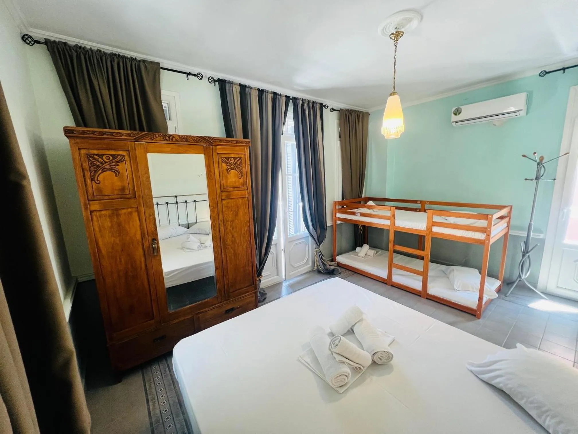 Bed in Villas Thassos