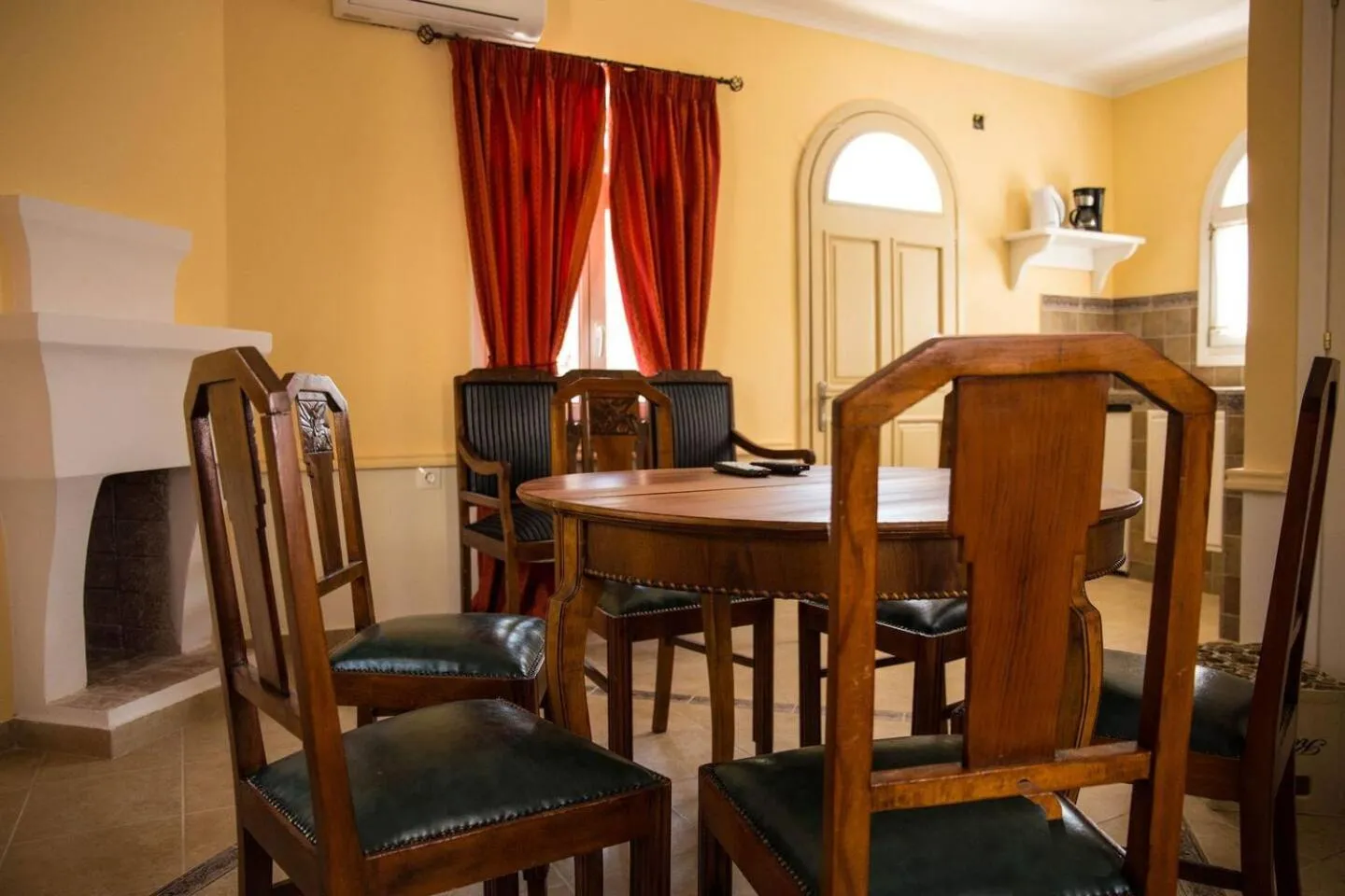 Living room in Villas Thassos