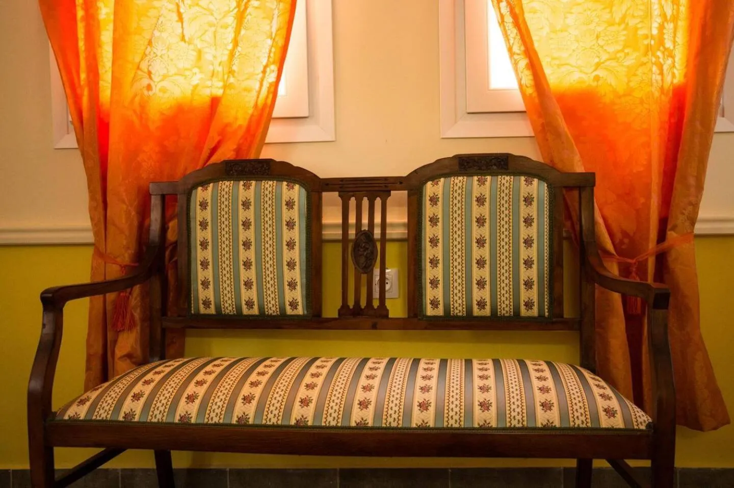 Living room in Villas Thassos