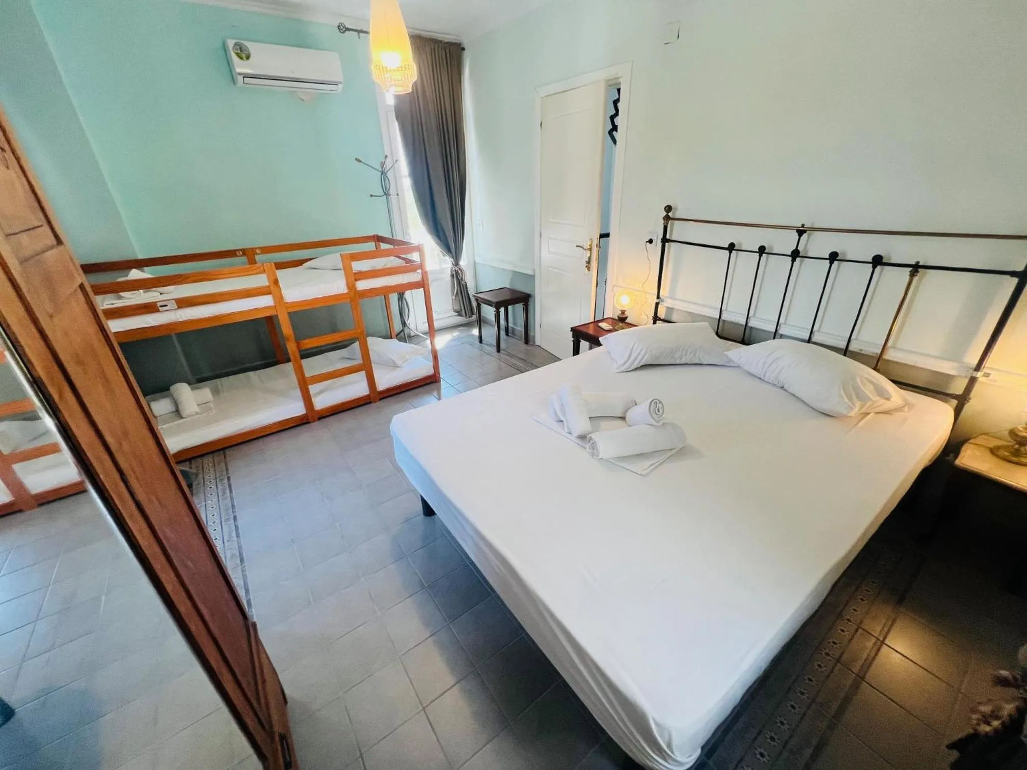 Bed in Villas Thassos