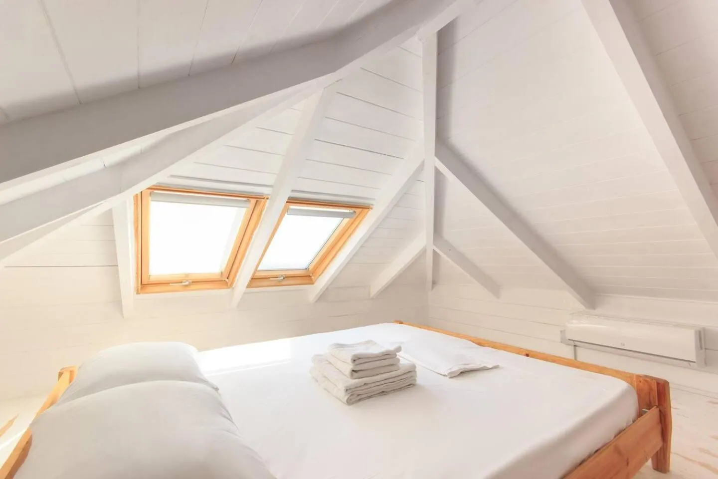 Bed in Villas Thassos