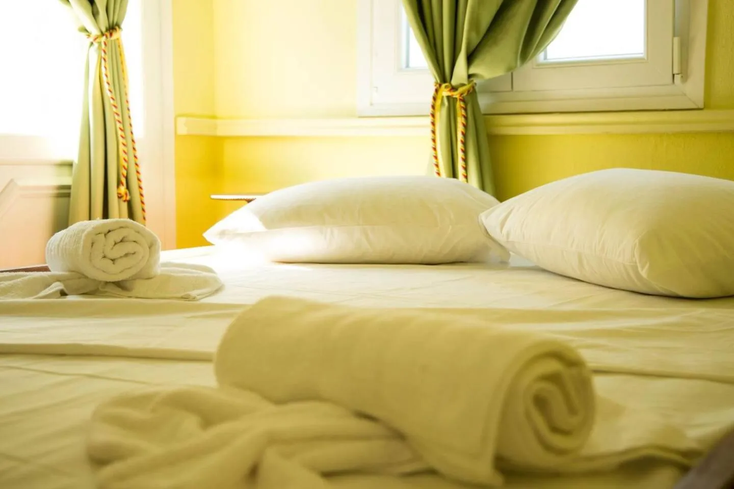 Bedroom, Bed in Villas Thassos
