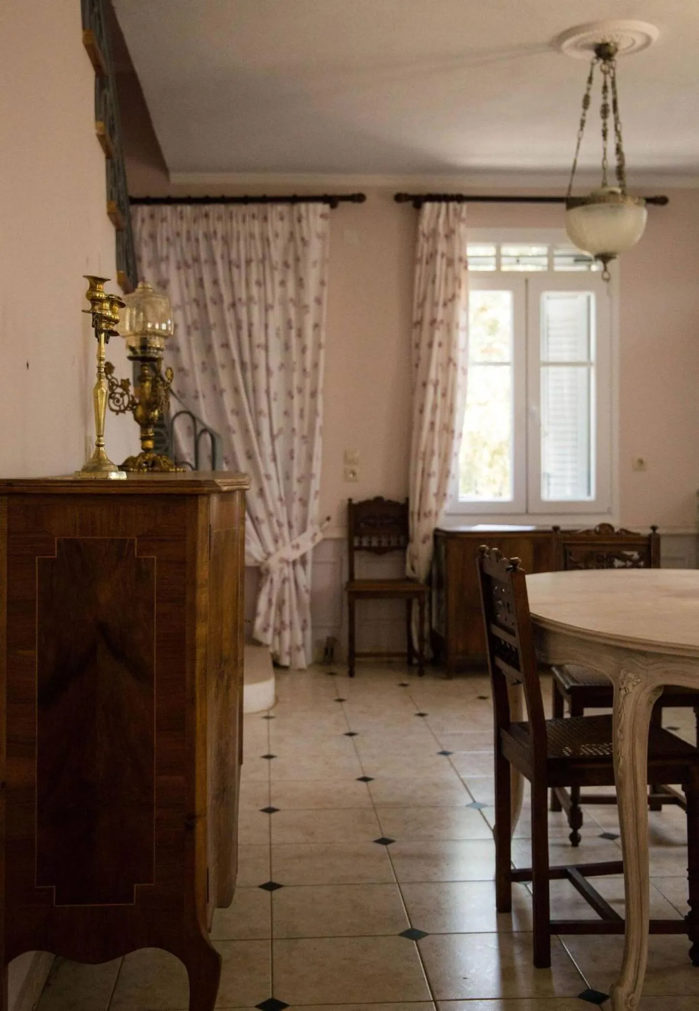 Dining area in Villas Thassos