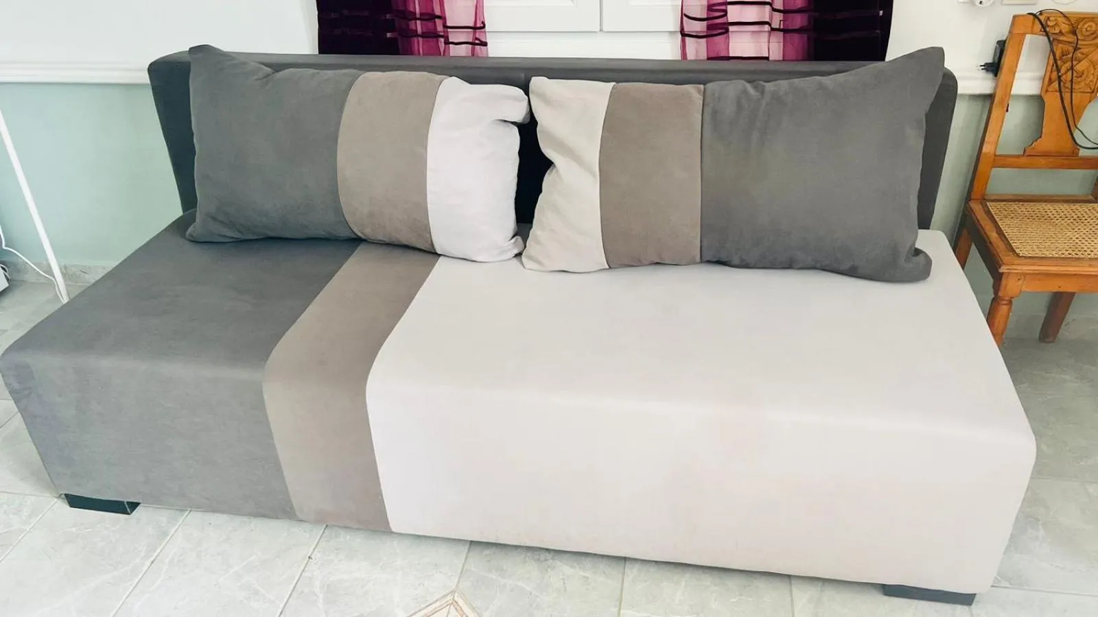Bed in Villas Thassos