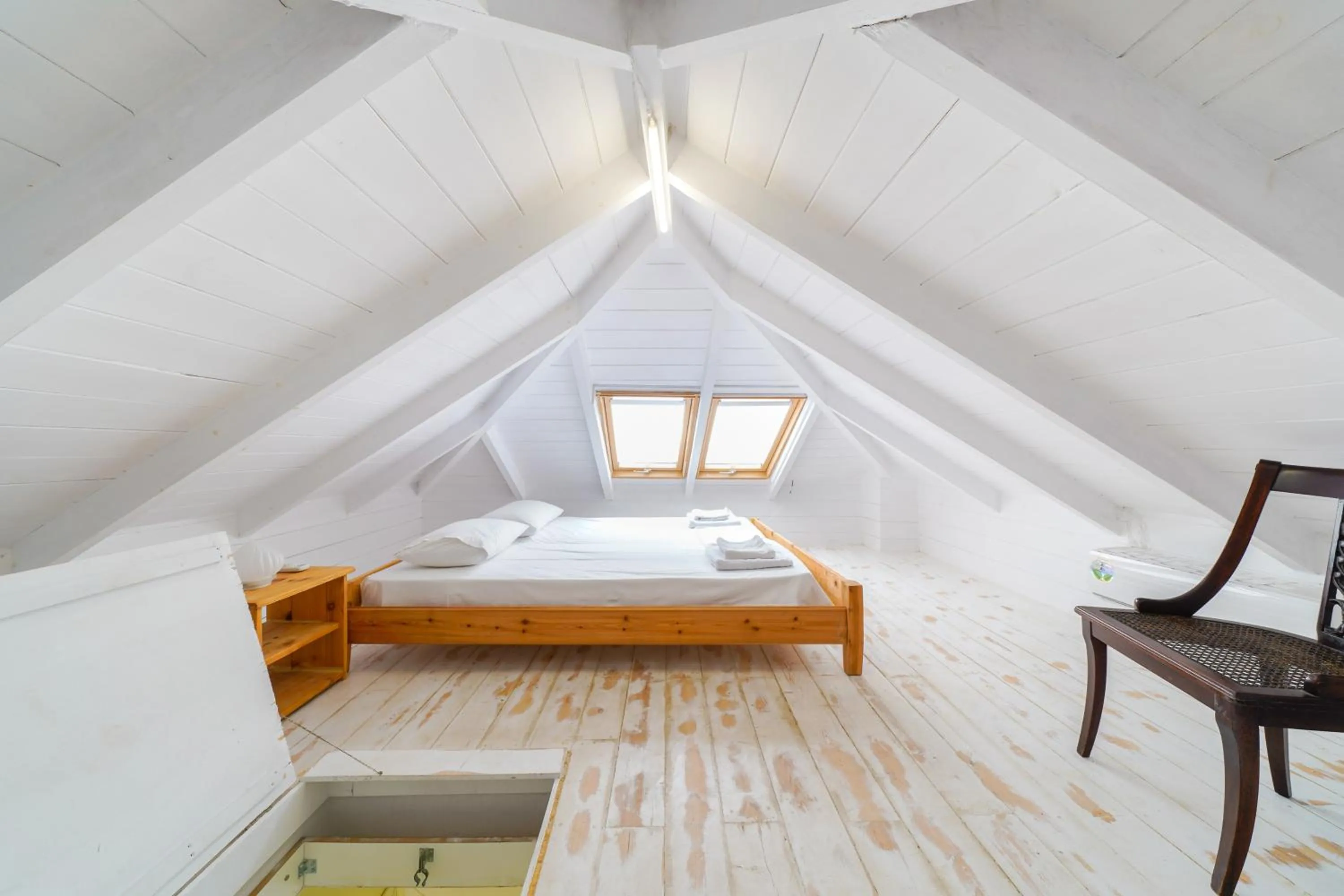 Bed in Villas Thassos
