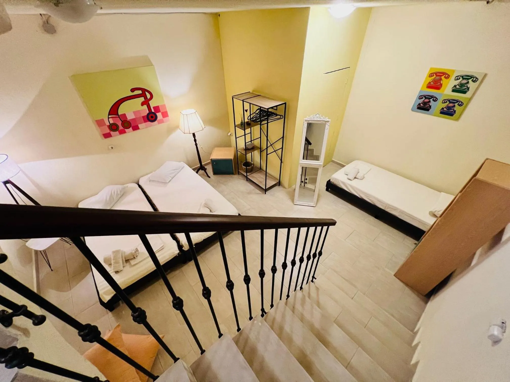 Bed in Villas Thassos