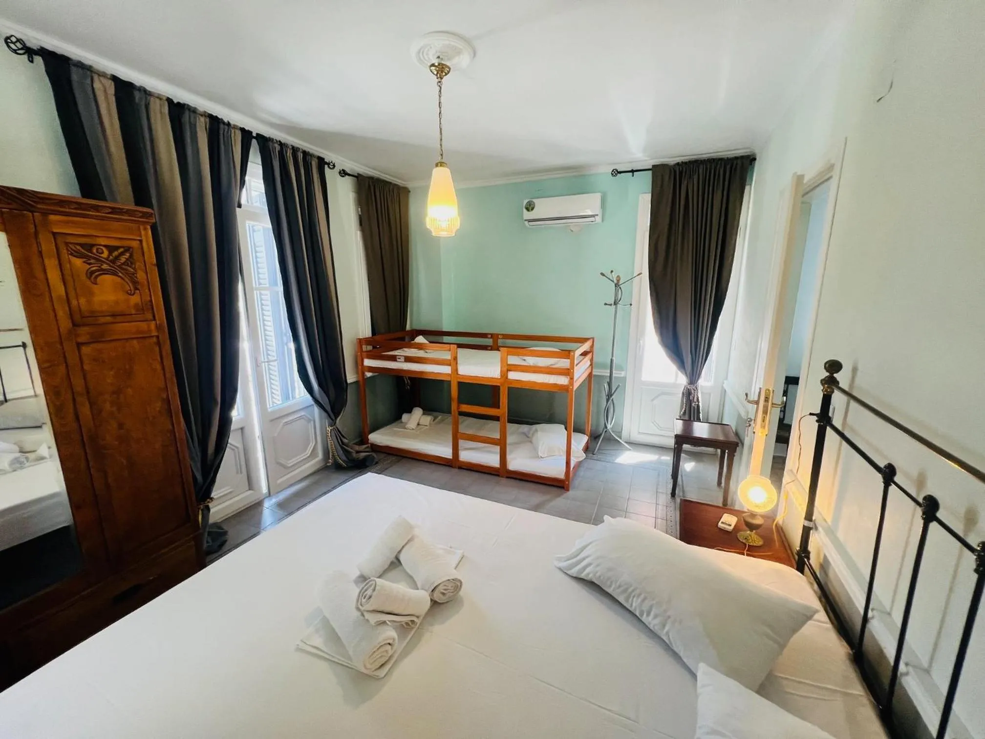Bed in Villas Thassos