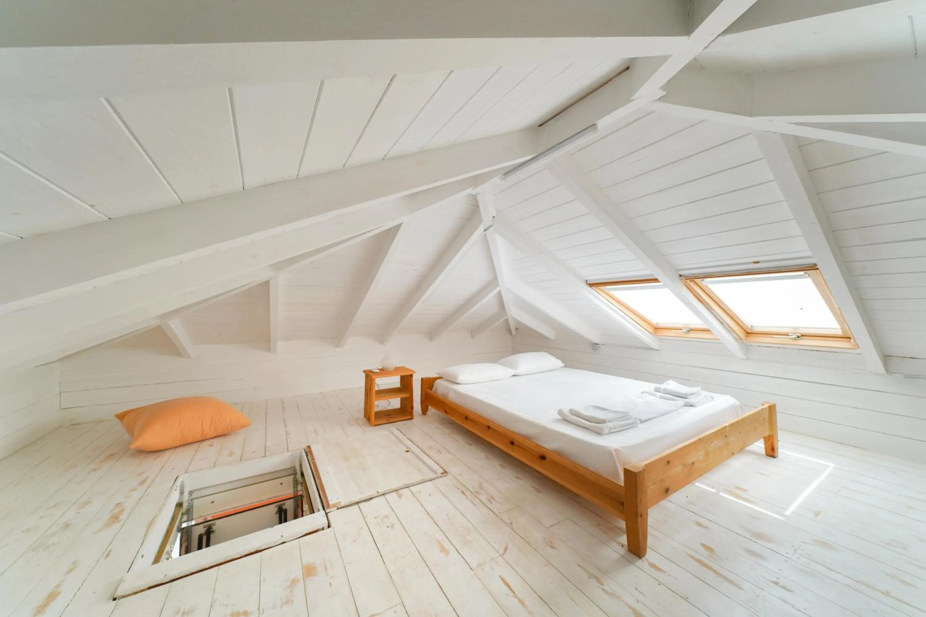 Bed in Villas Thassos