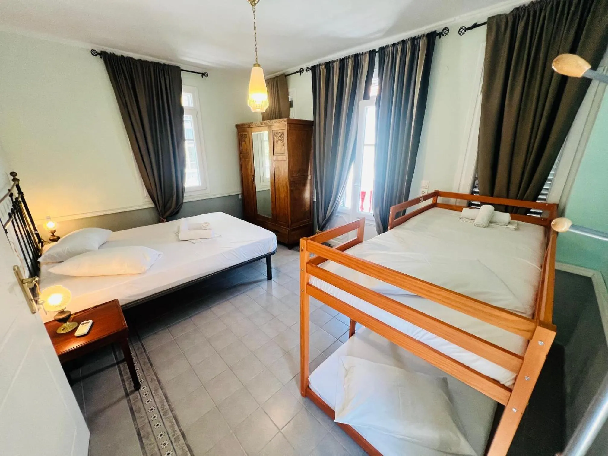 Bed in Villas Thassos