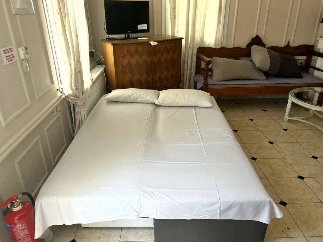 Bed in Villas Thassos