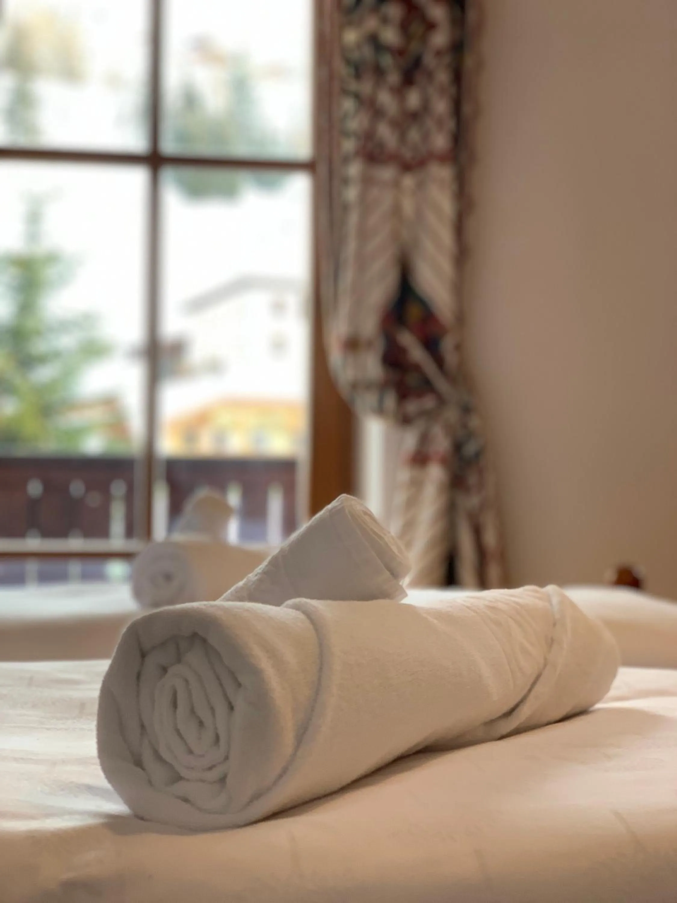 Decorative detail, Bed in Bachlaufen Haus