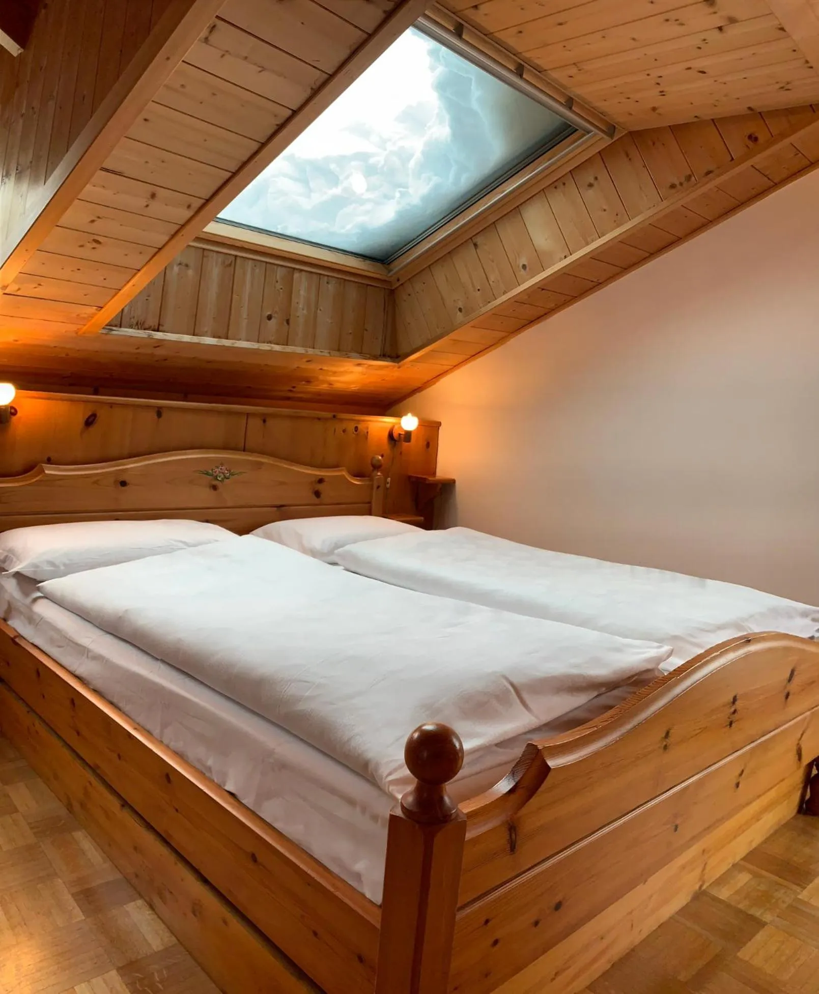 Bedroom, Bed in Bachlaufen Haus