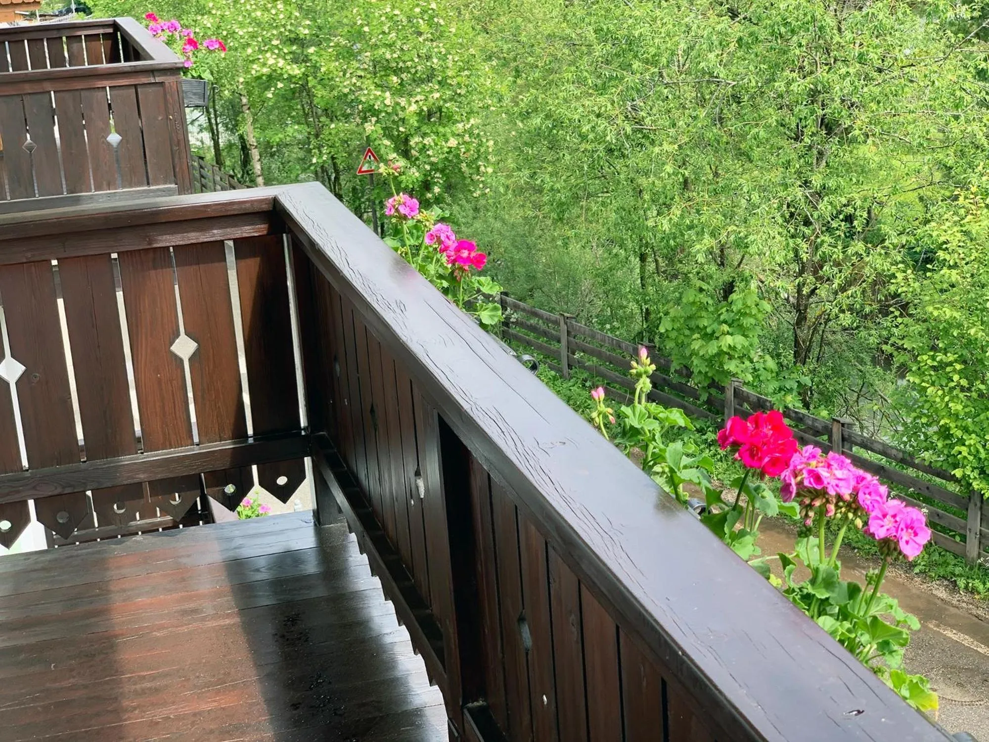 Balcony/Terrace in Bachlaufen Haus