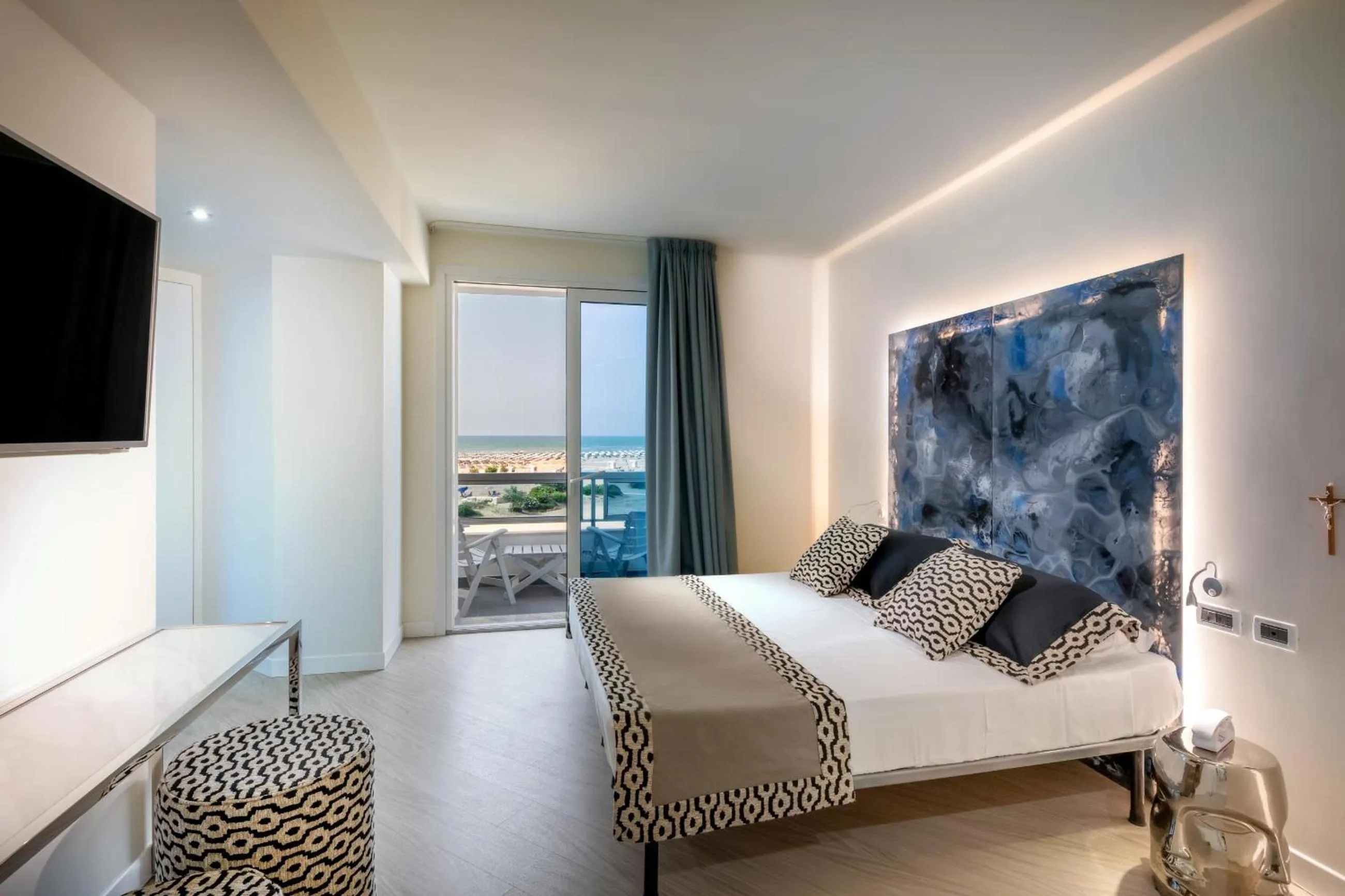 Bed in Hotel Panoramic