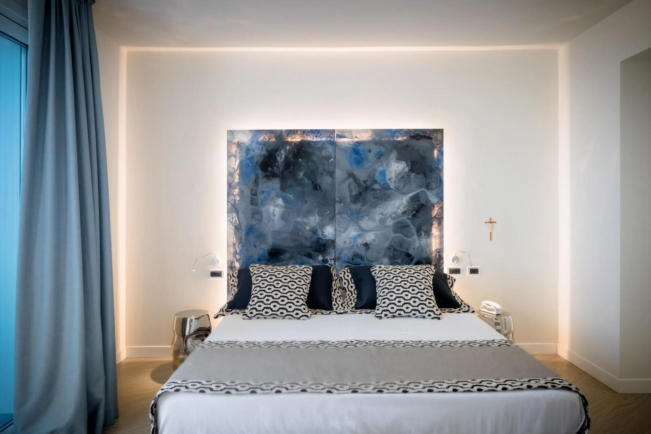 Bedroom, Bed in Hotel Panoramic