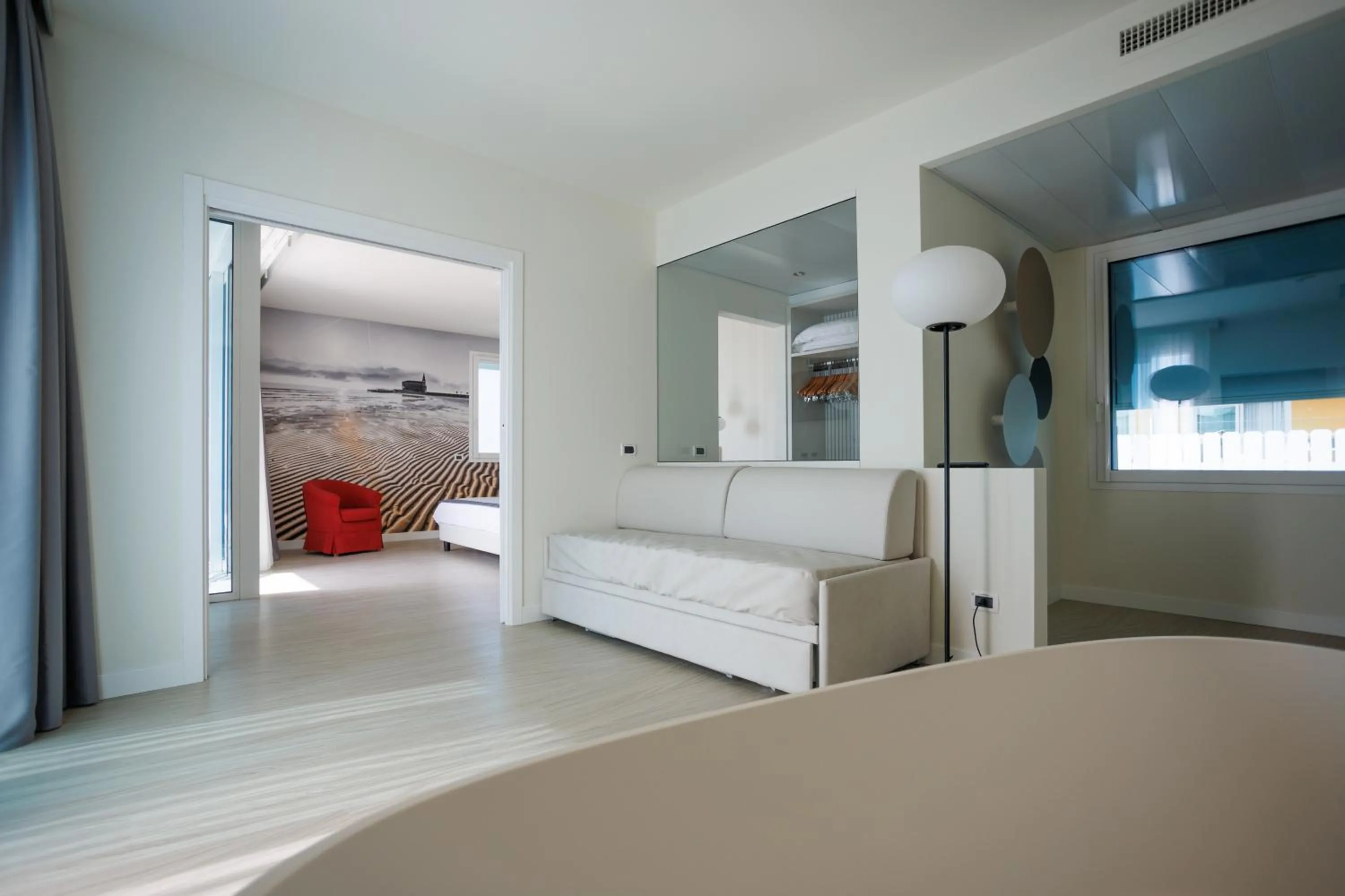 Bed in Hotel Panoramic