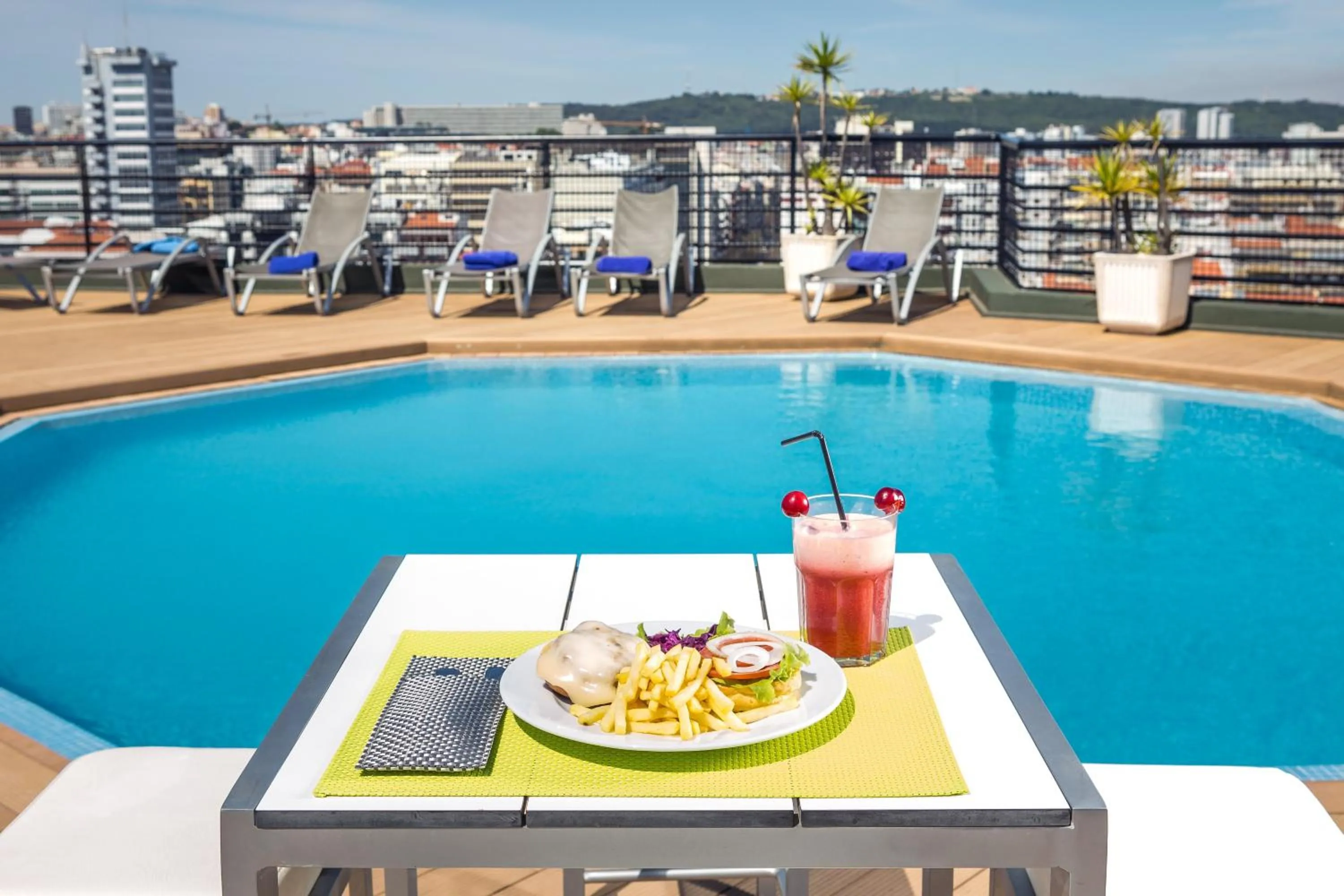 Swimming pool in Holiday Inn Lisbon by IHG