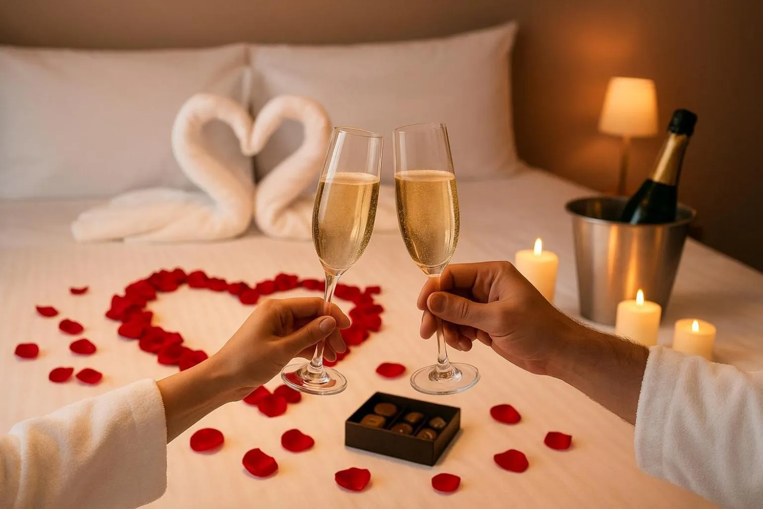 Bed in Hôtel Le Mistral