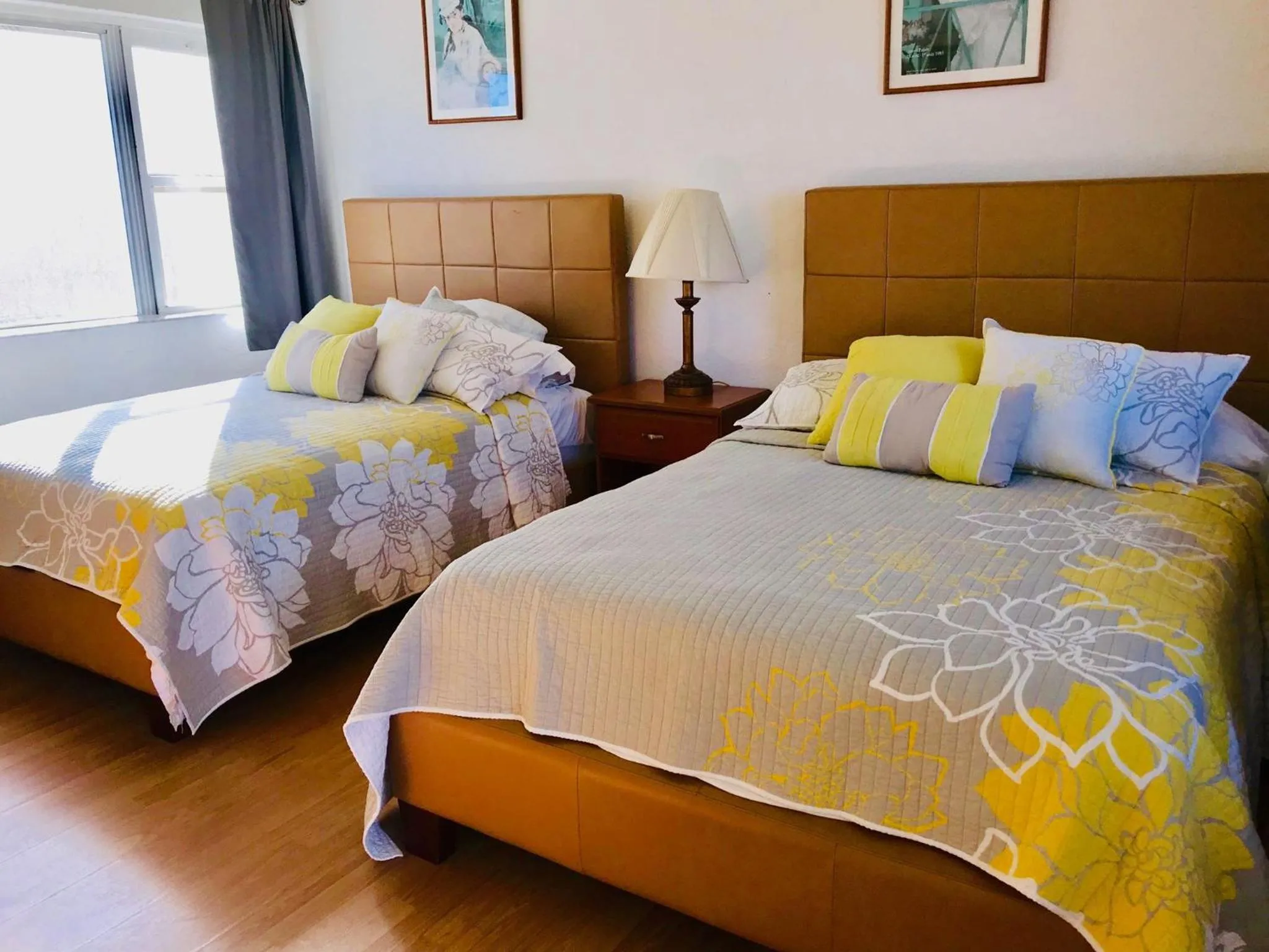 Bed in Ebb Tide Resort