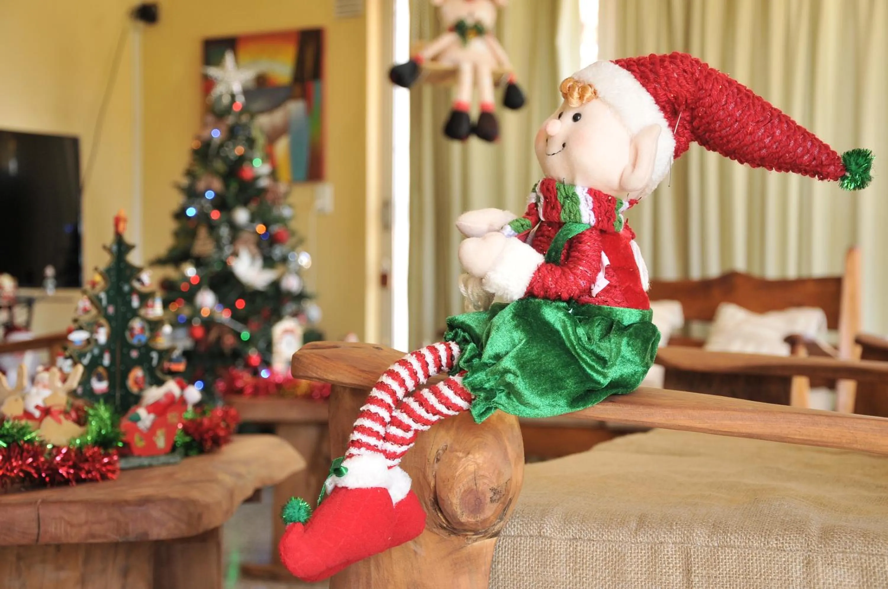 Communal lounge/ TV room in Hotel Mirador de las Sierras