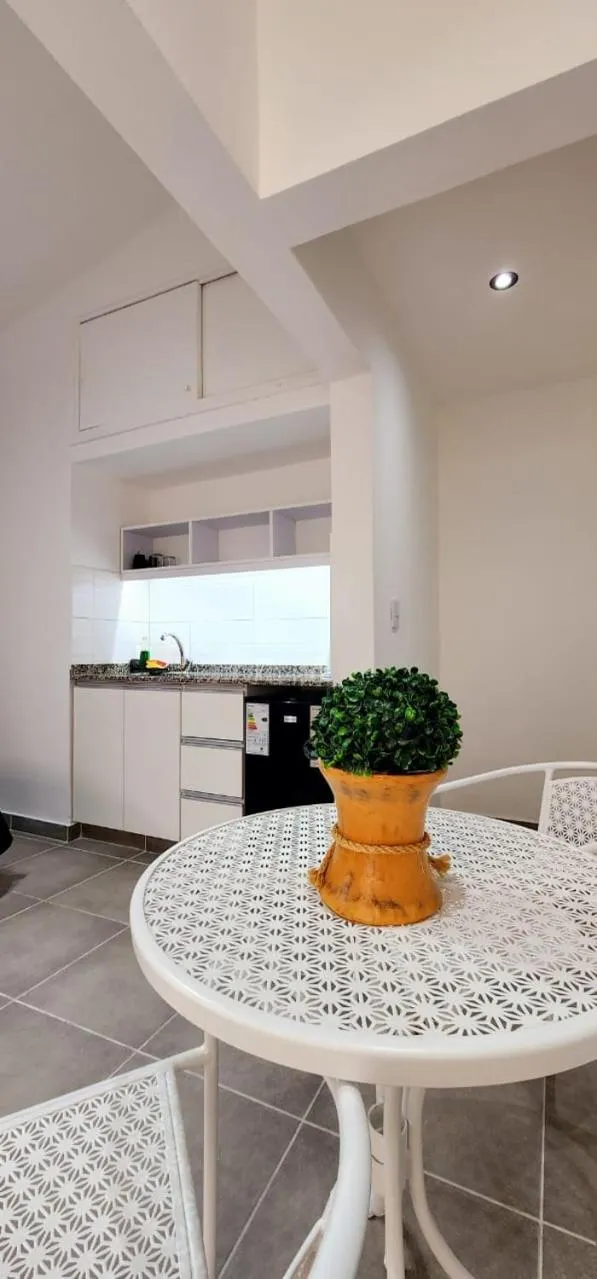 Kitchen or kitchenette in Hotel Mirador de las Sierras