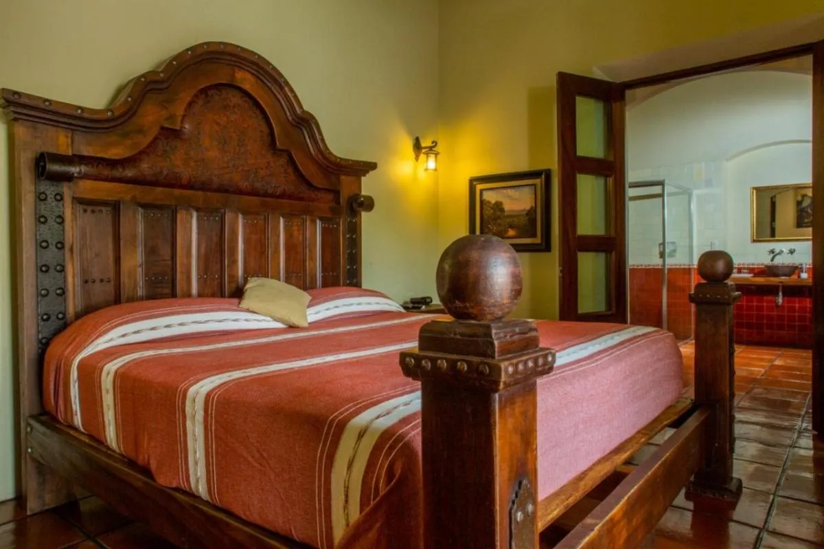 Bed in Hotel Boutique Hacienda del Gobernador