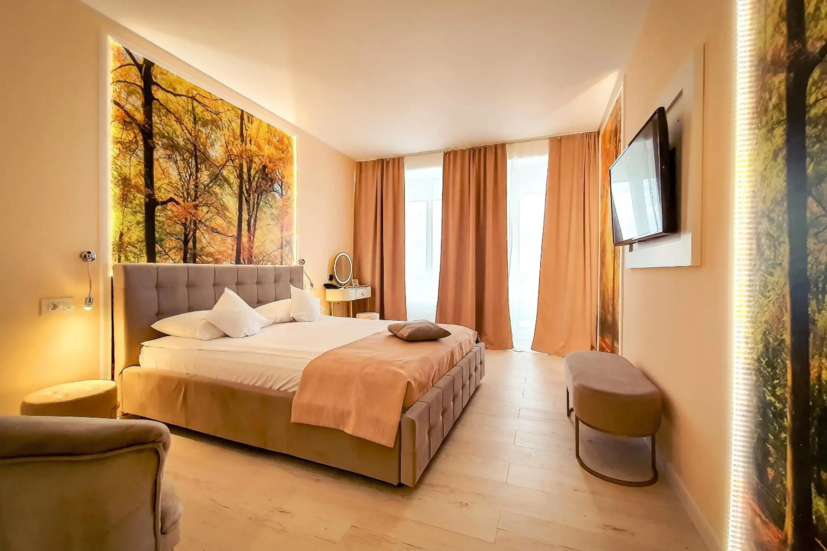 Bed in Continental Forum Arad Bed in Continental Forum Arad