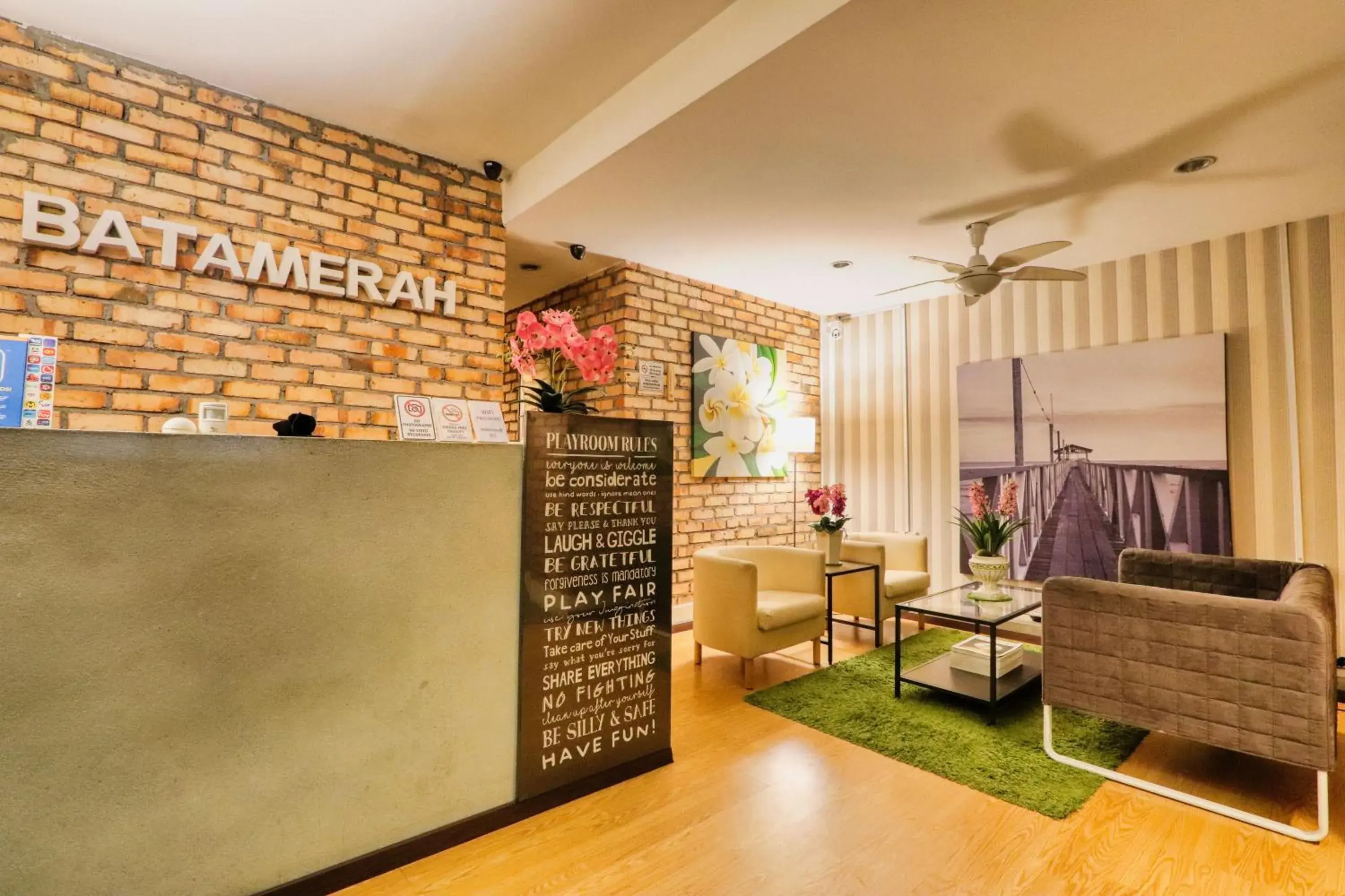 Lobby or reception in Bata Merah Boutique Hotel Lobby or reception in Bata Merah Boutique Hotel