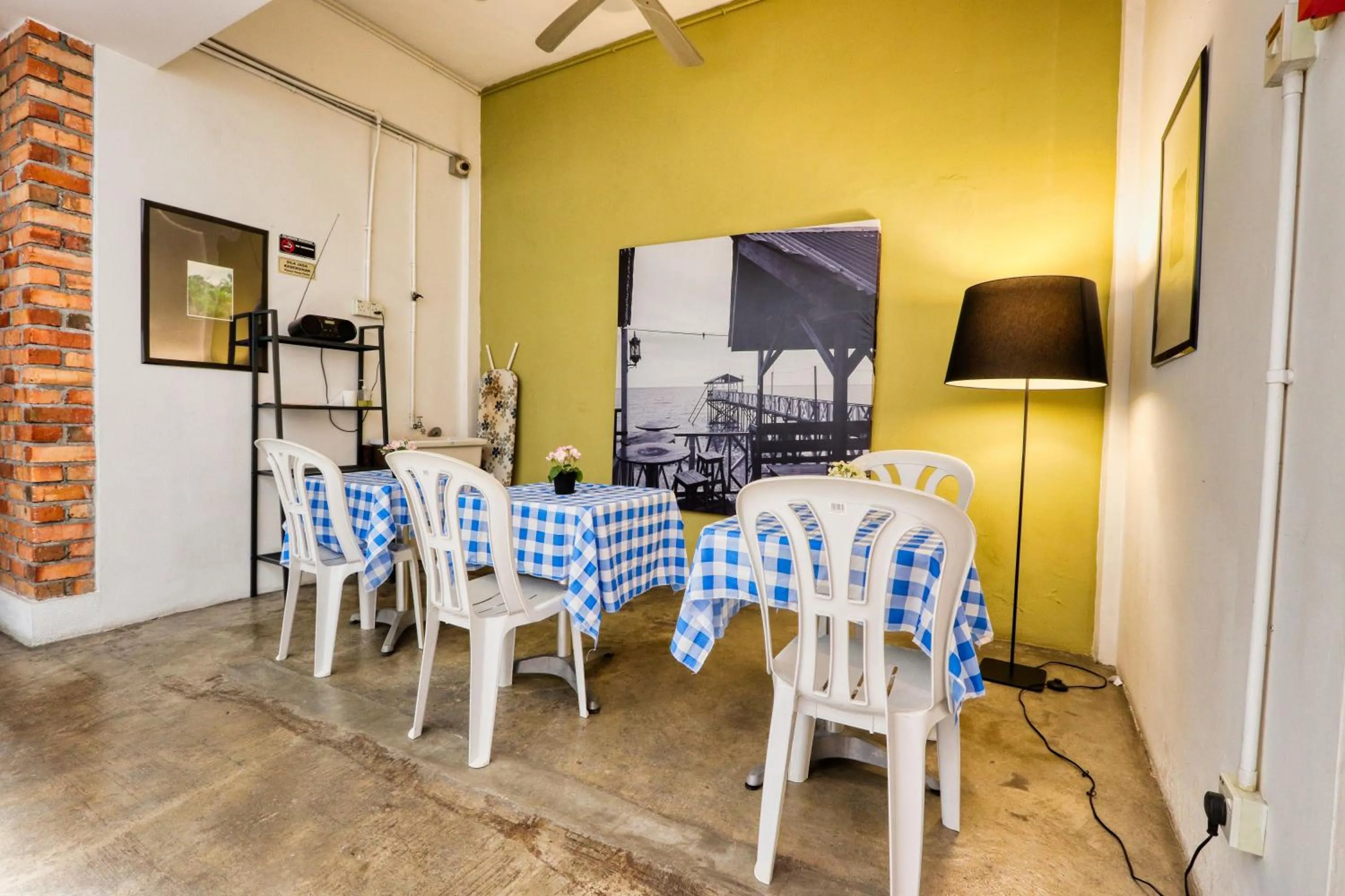 Dining area in Bata Merah Boutique Hotel