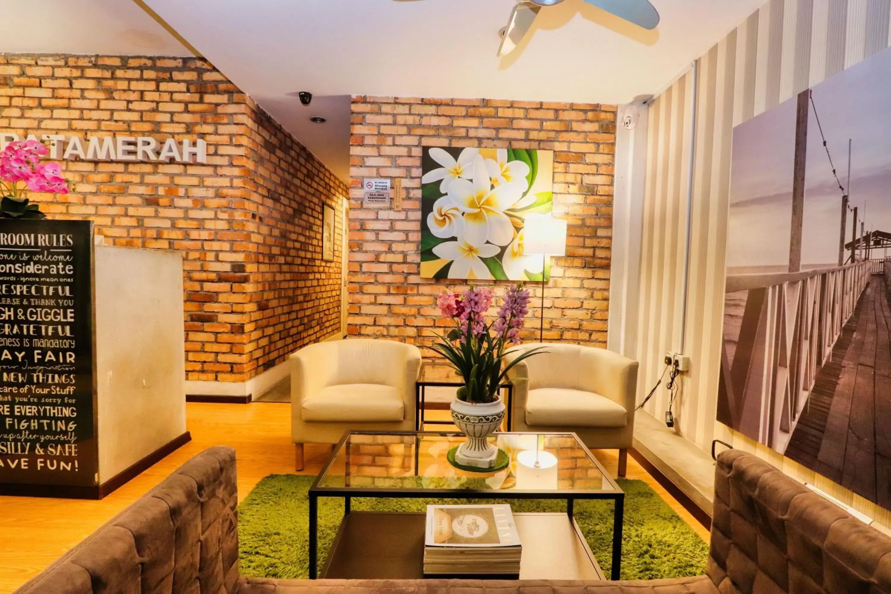 Lobby or reception in Bata Merah Boutique Hotel Lobby or reception in Bata Merah Boutique Hotel