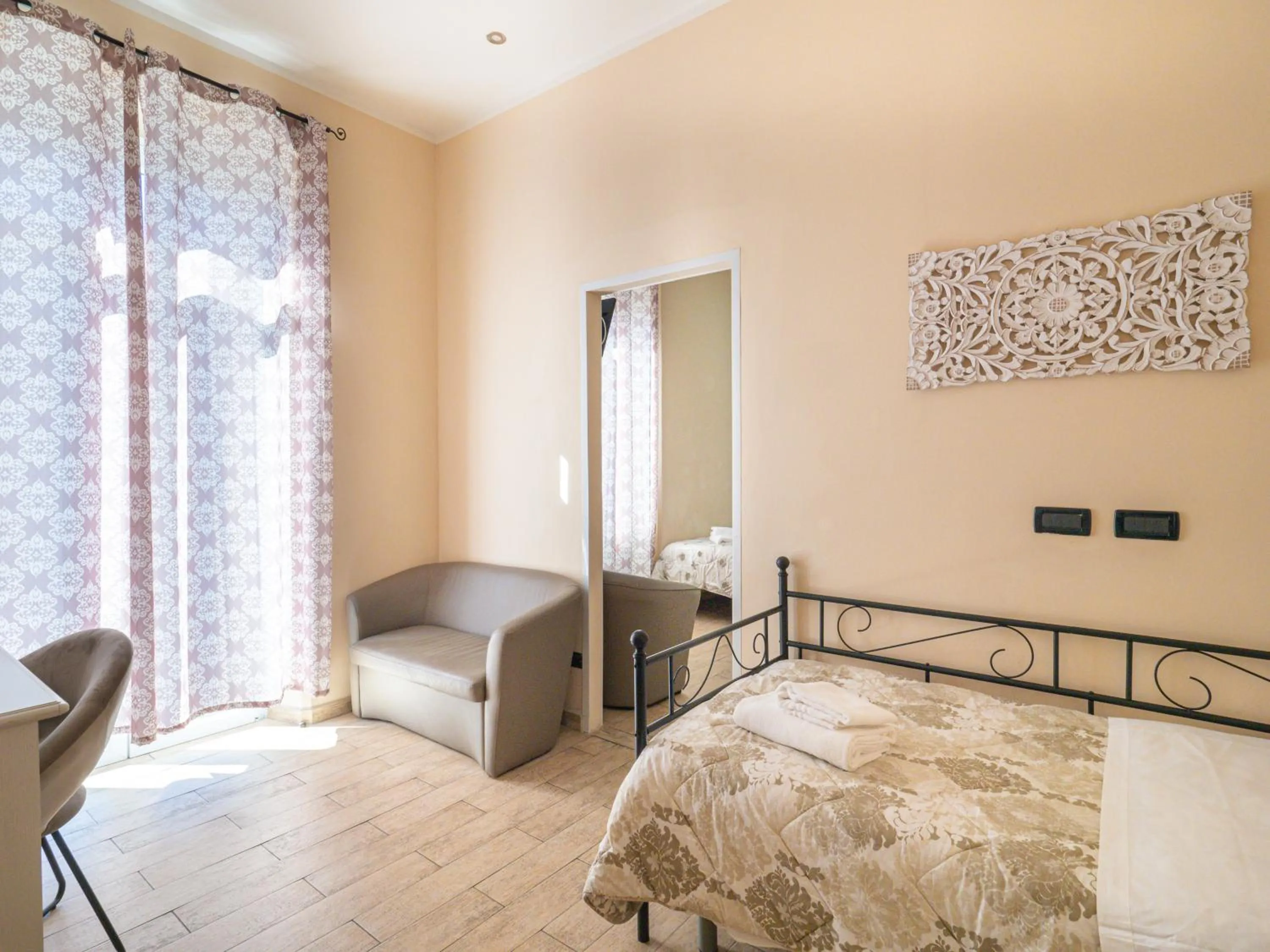 Bedroom, Bed in Affittacamere Lunamar