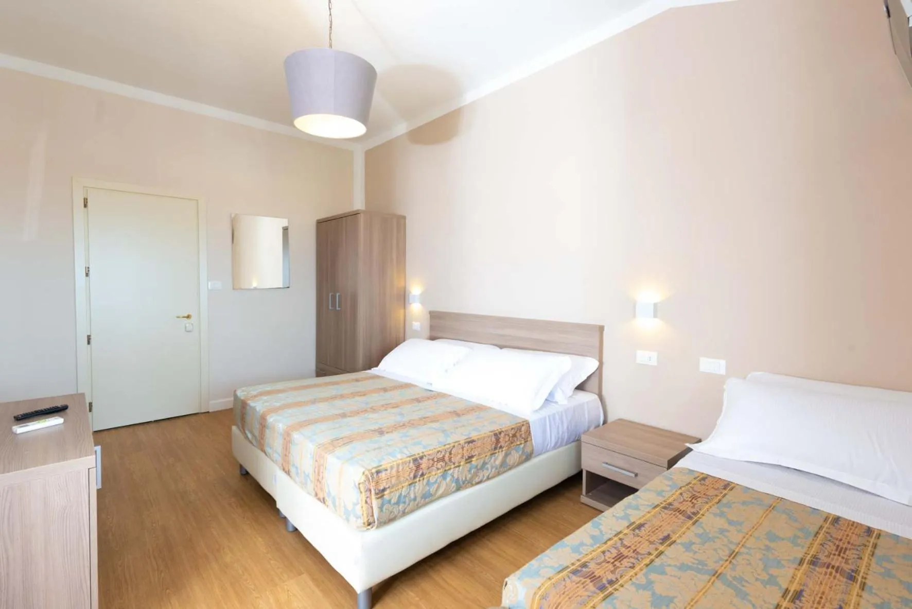 Bed in Hotel La Pace