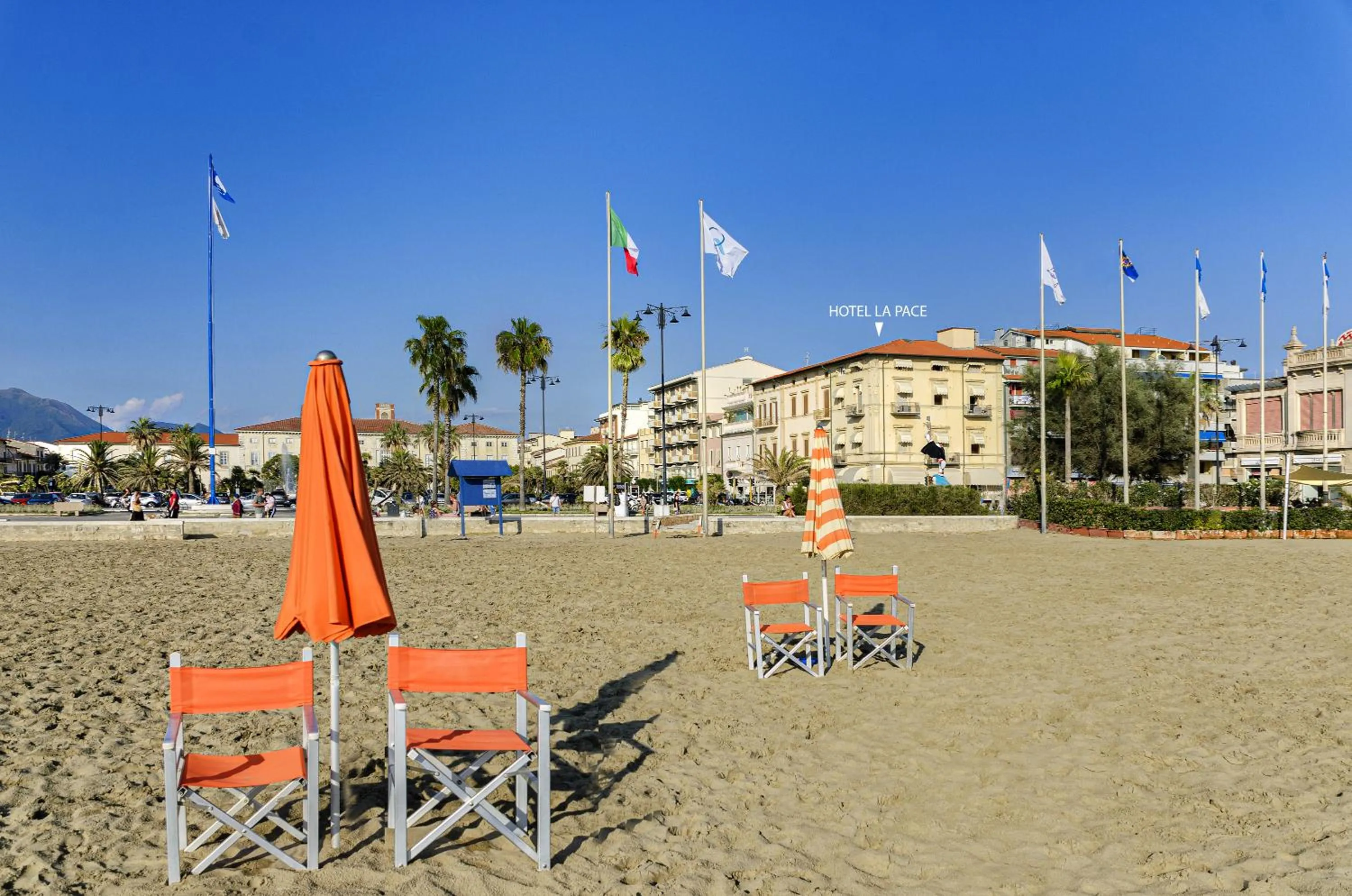 Beach in Hotel La Pace
