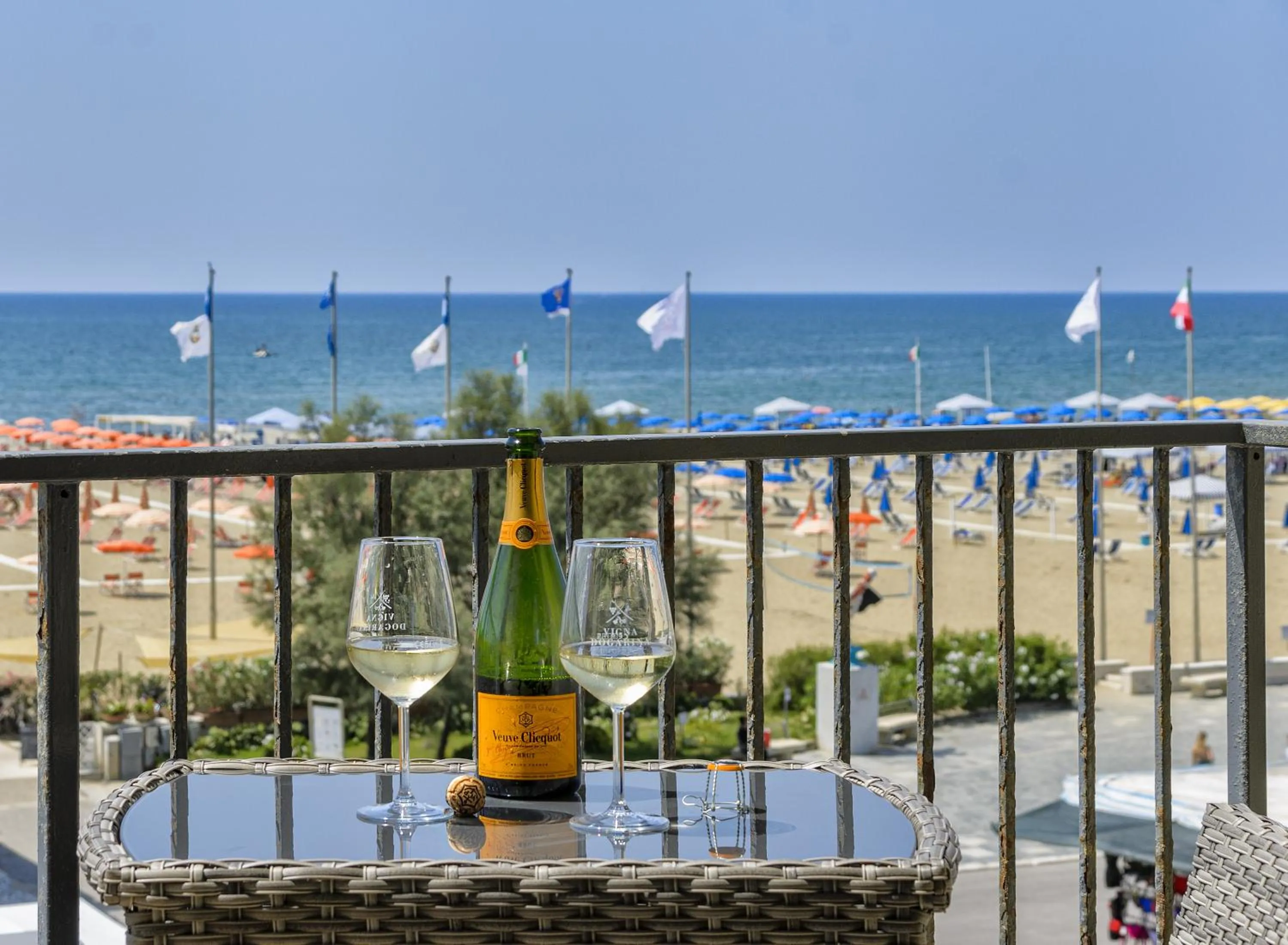 Sea view in Hotel La Pace