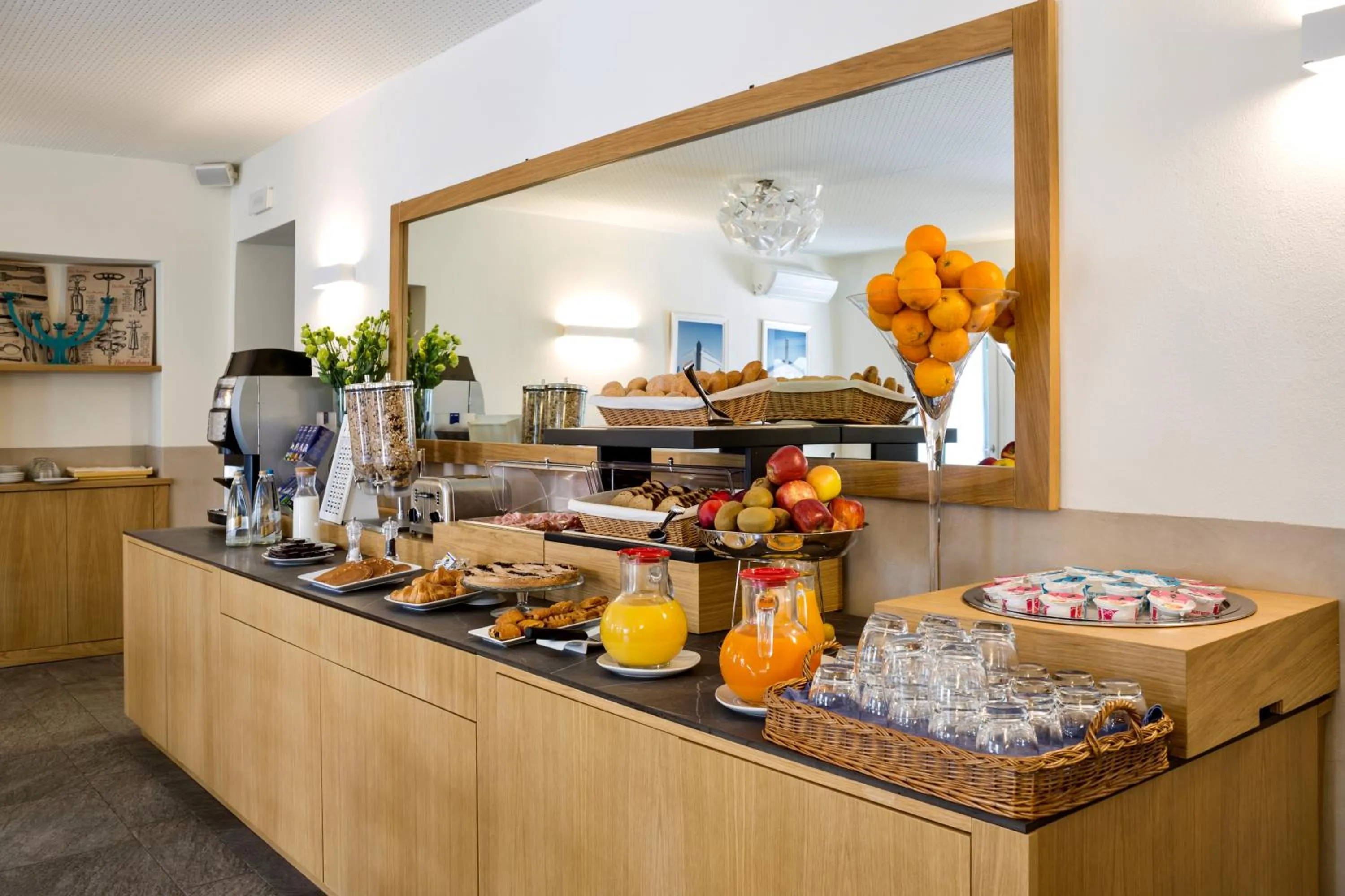 Food in Hotel Baia di Paré