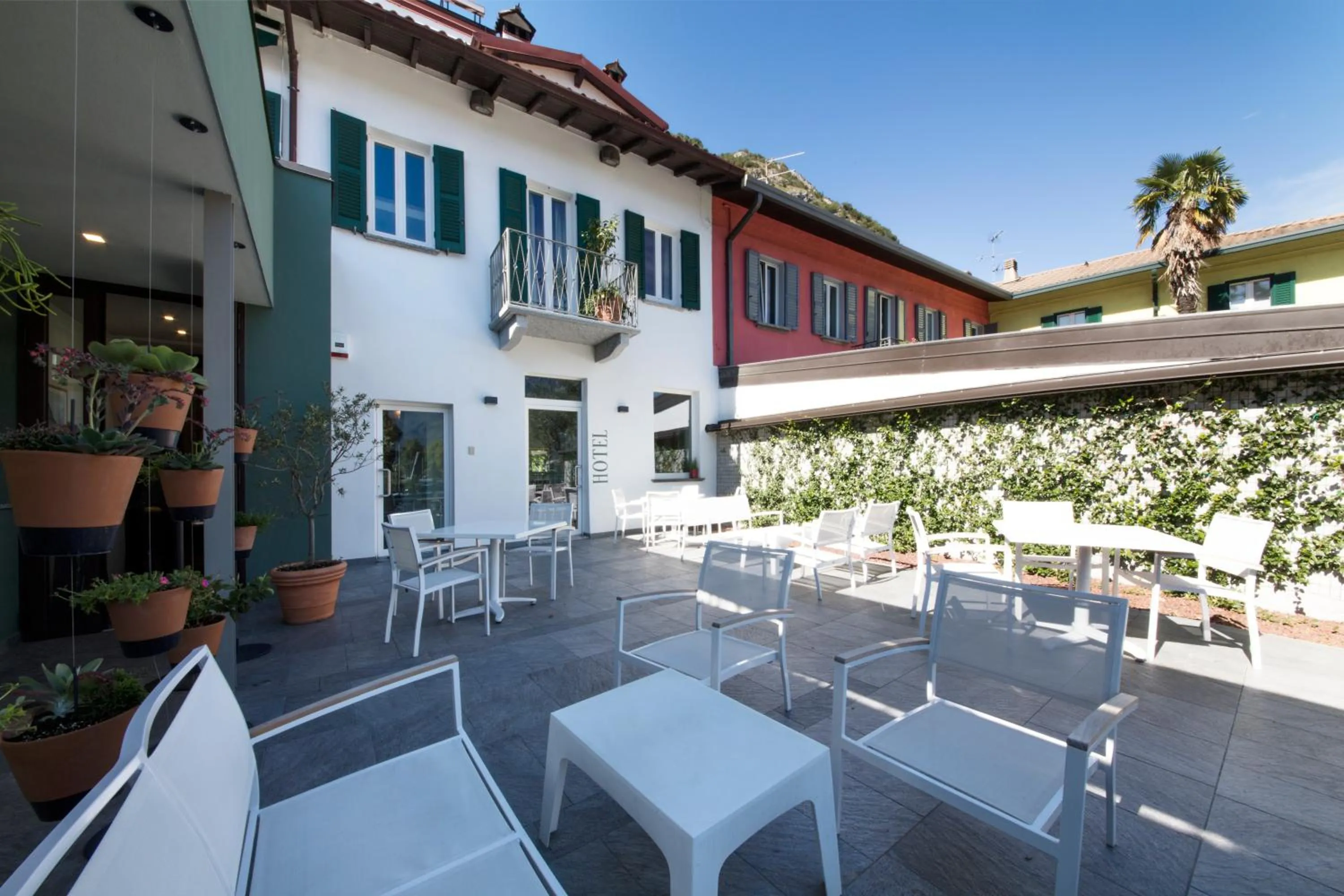 Property building in Hotel Baia di Paré